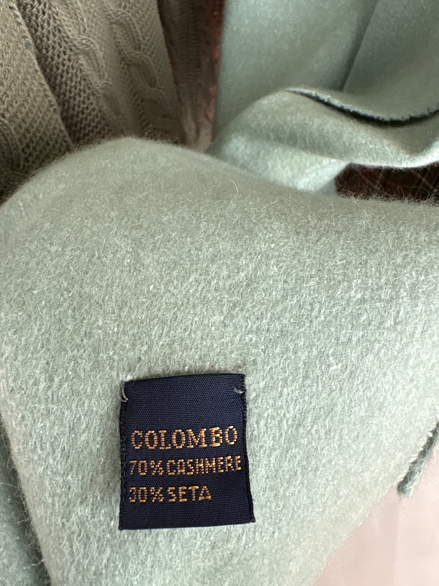 Fular ultra luxury Colombo din cașmir și mătase naturală