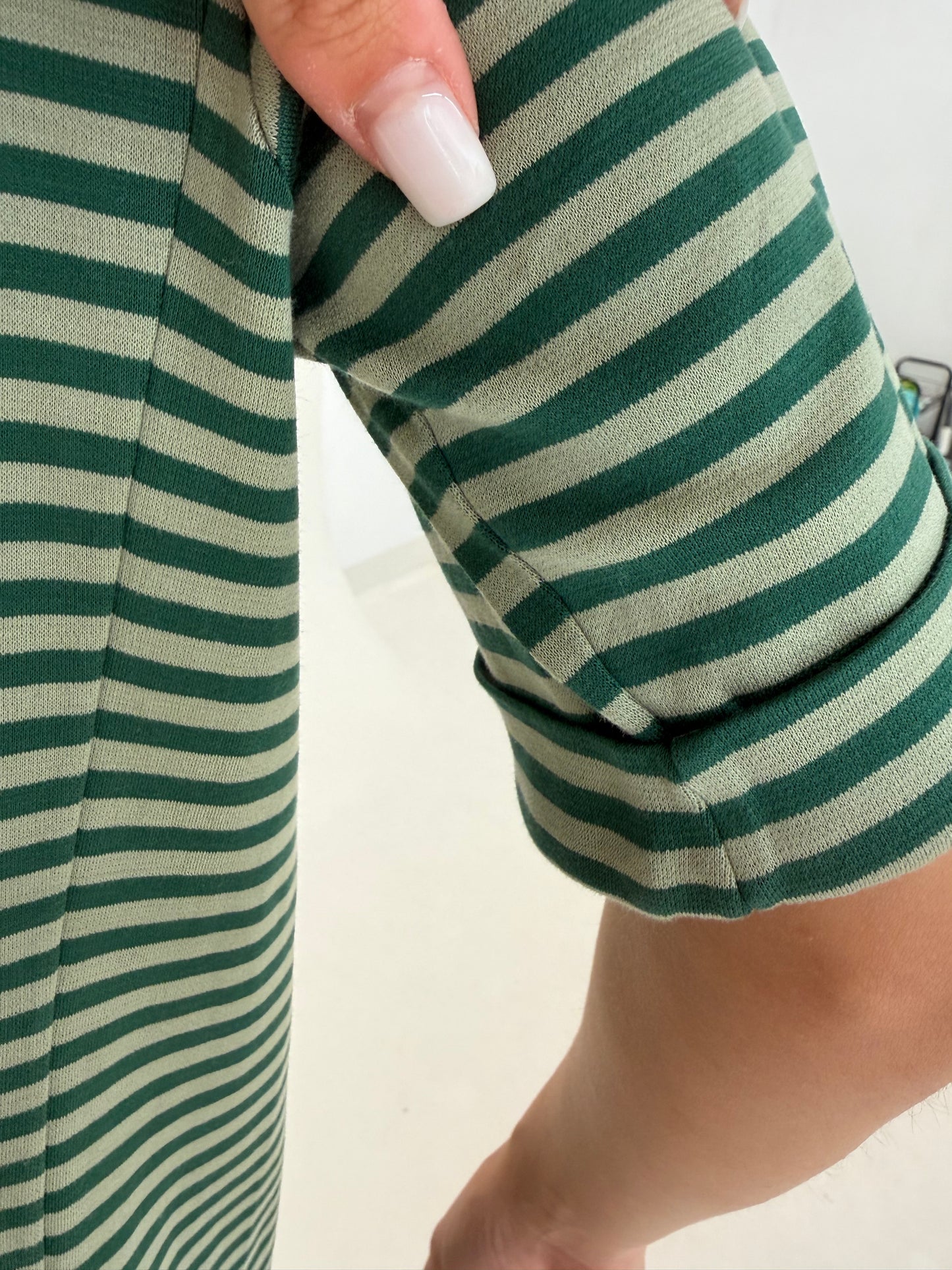 Rochie vintage italiană de brand premium de tricotaje din bumbac filo di Scozia