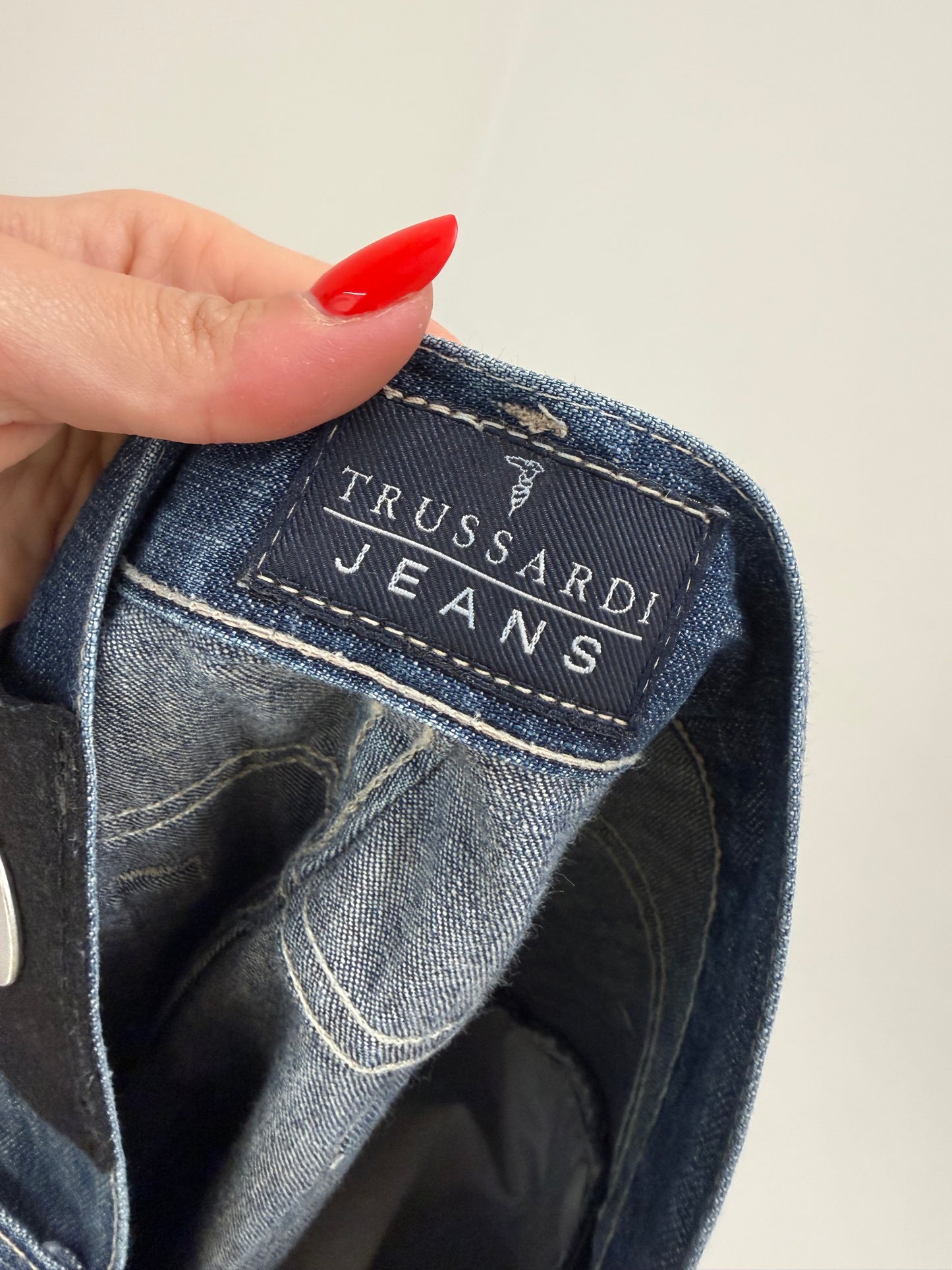 Jeans luxury Trussardi clasic wash and fit