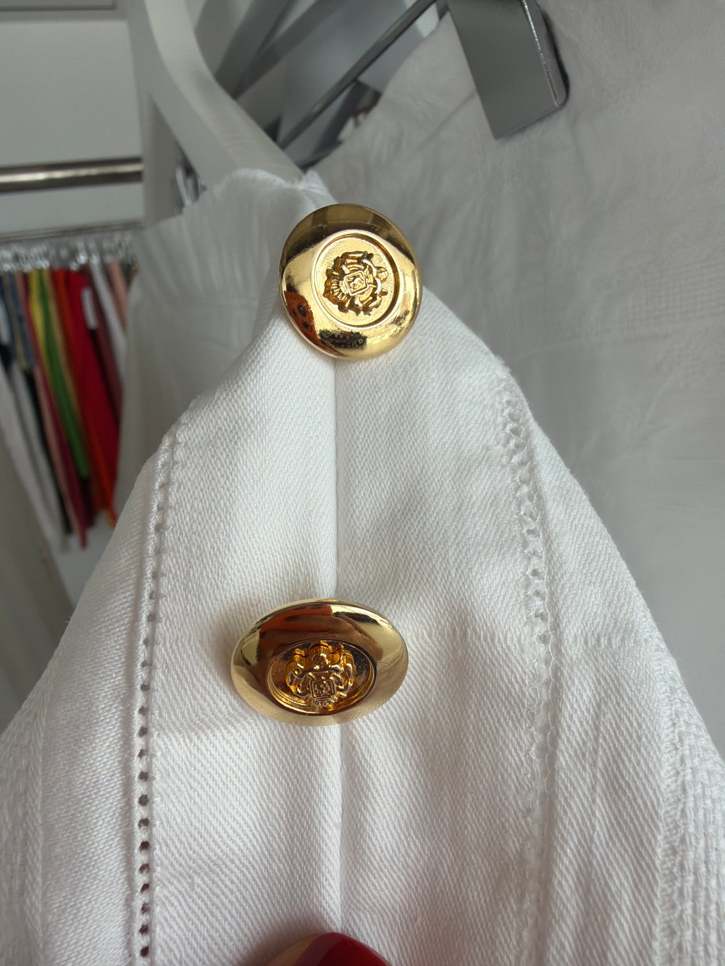 Set vintage luxury din pânză tip jacquard in croi minimalist tall
