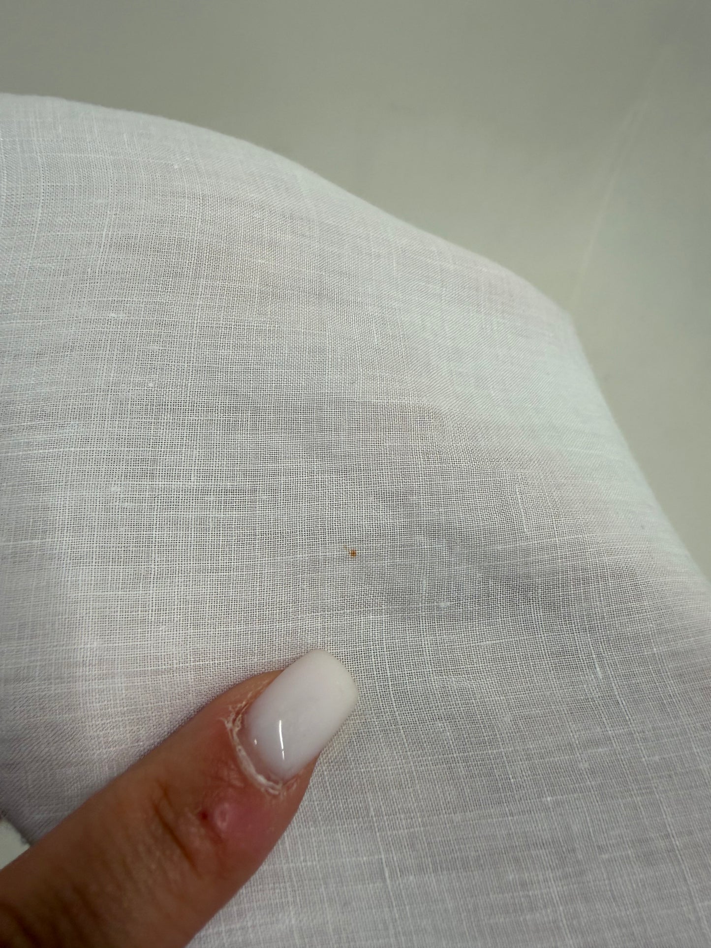 Rochie vintage din in moale excepțional cu broderie manuală reglabilă