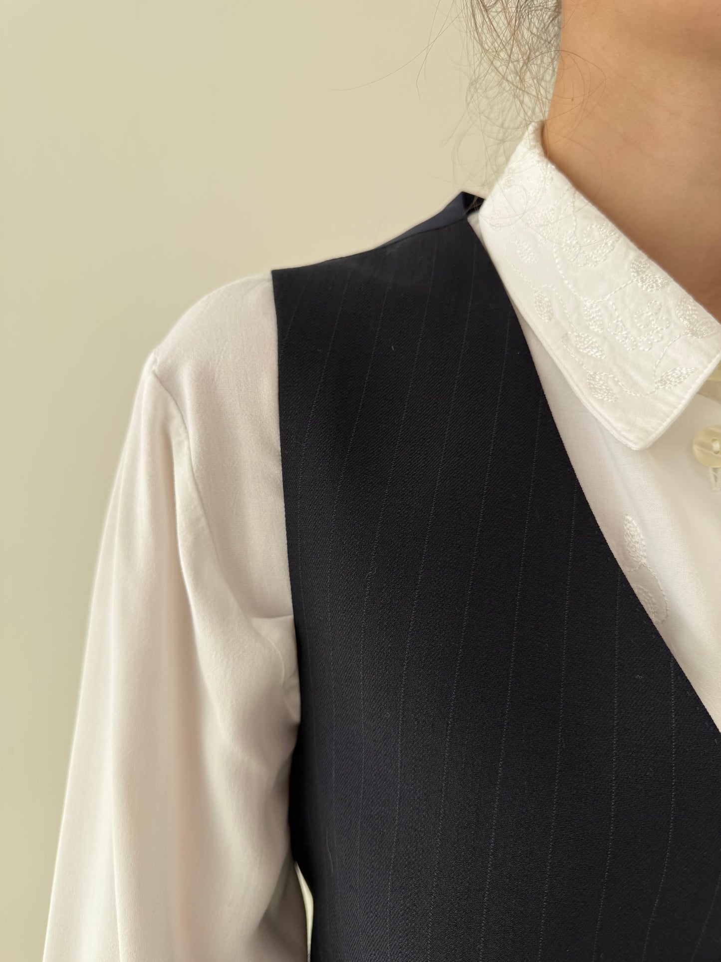 Set vestă + sacou italinesti în croi actual din lana extrafina