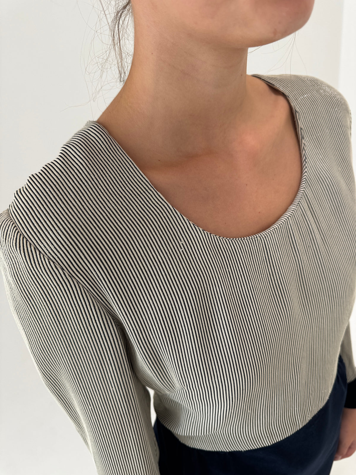 Rochie vintage italiană din mătase naturală și bumbac de la business la cocktail