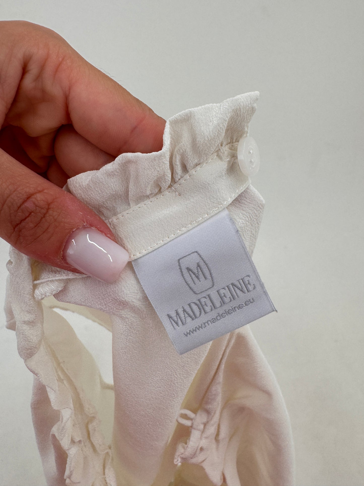Top luxury Madeleine in croi minimalist modern din mătase naturală