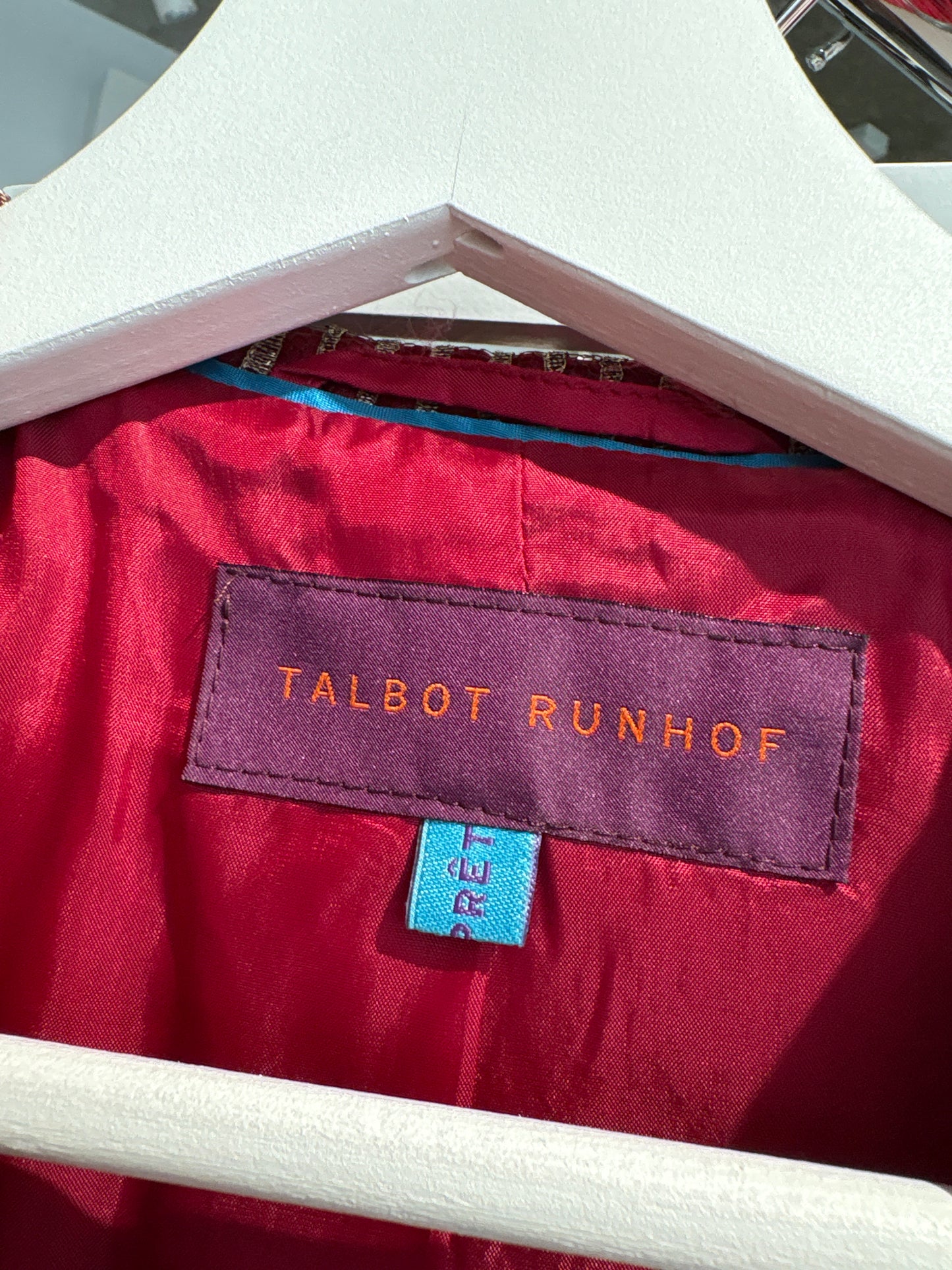 Sacou ultra luxury prețios Talbot Runhof cu bază de mătase și dantelă chantily