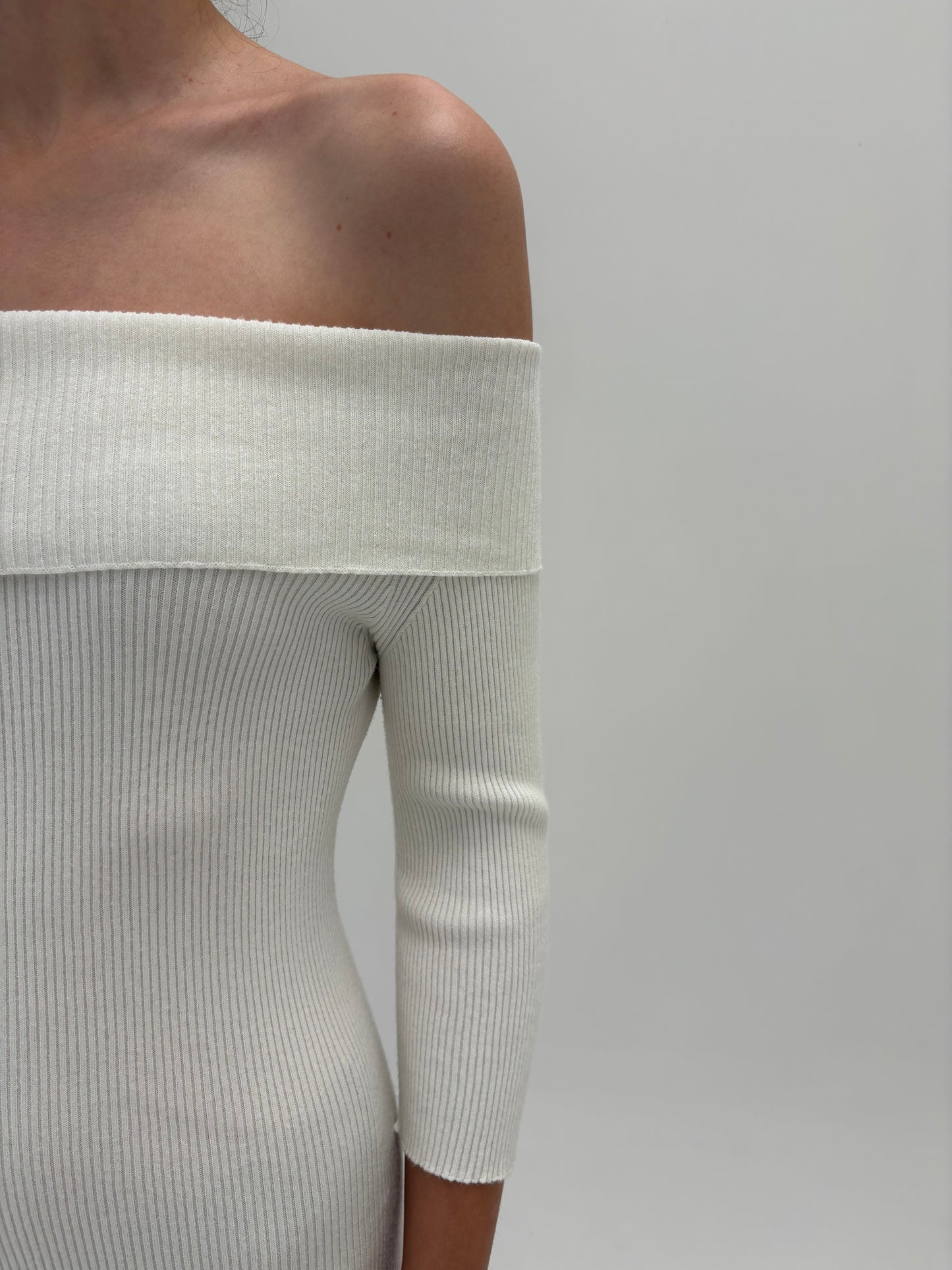 Puloveras ribbed Stefanel cambrat