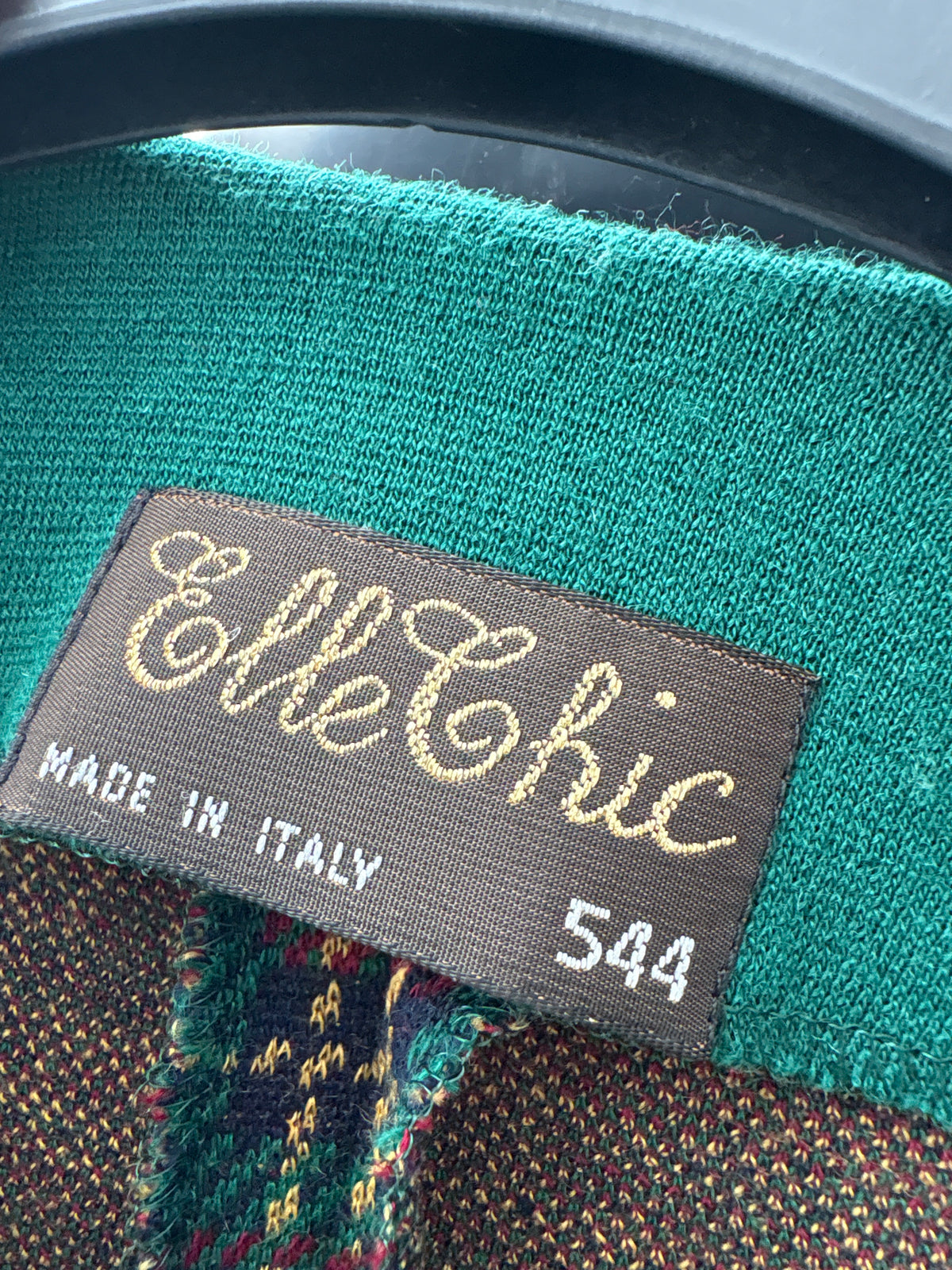 Sacou italian din tricot dens de lana extrafina în carouri și culori superbe