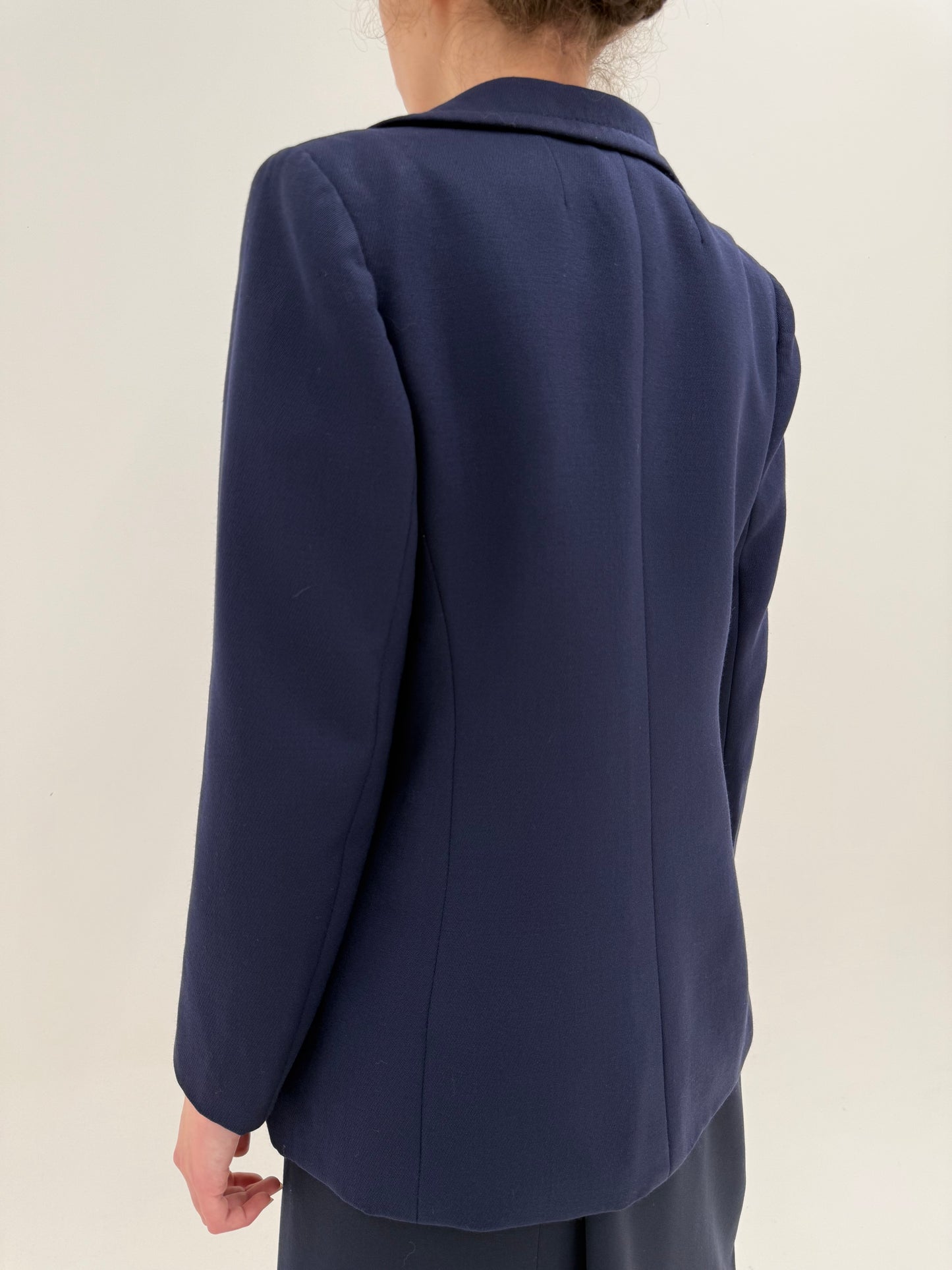 Sacou old vintage anii 80 ultra cambrat