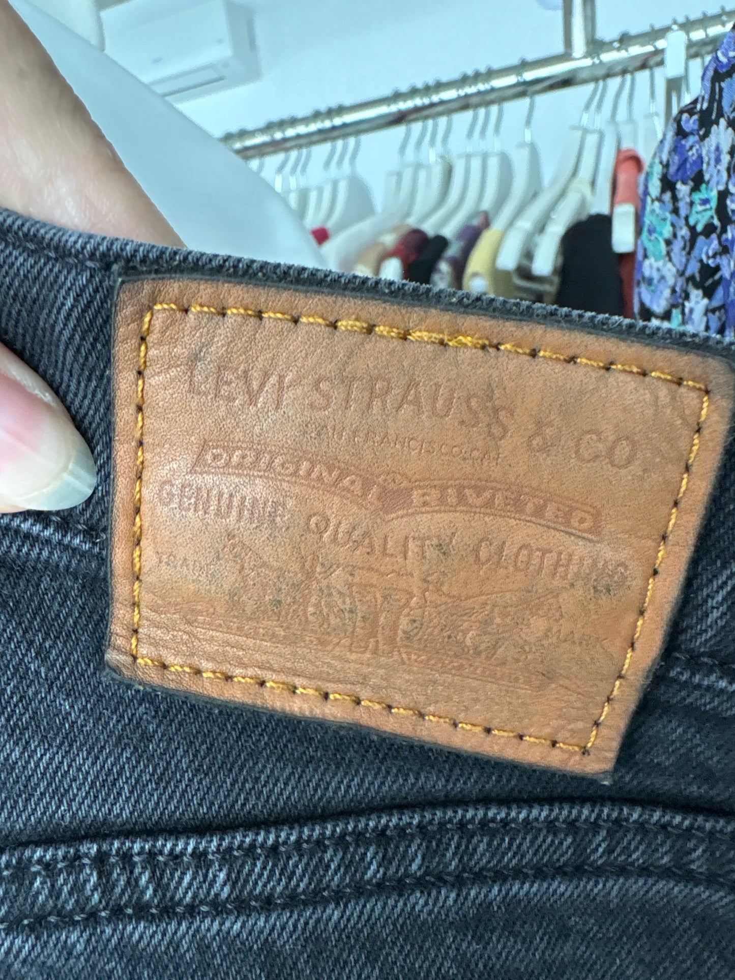 Pantaloni Levi’s cu talie ultra înaltă din jeans ultra confort