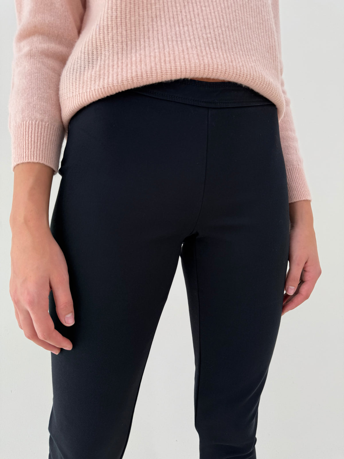 Pantaloni Max Mara petite negri business to leisure ultra confort