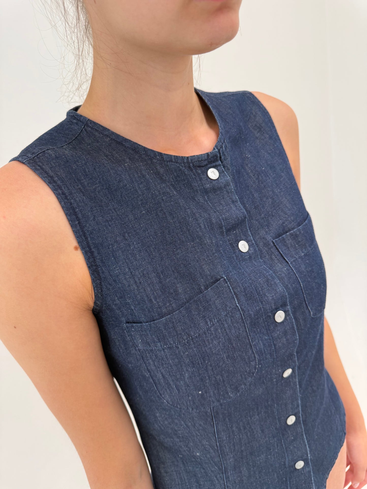 Corsaj luxury Trussardi din pânză tip jeans