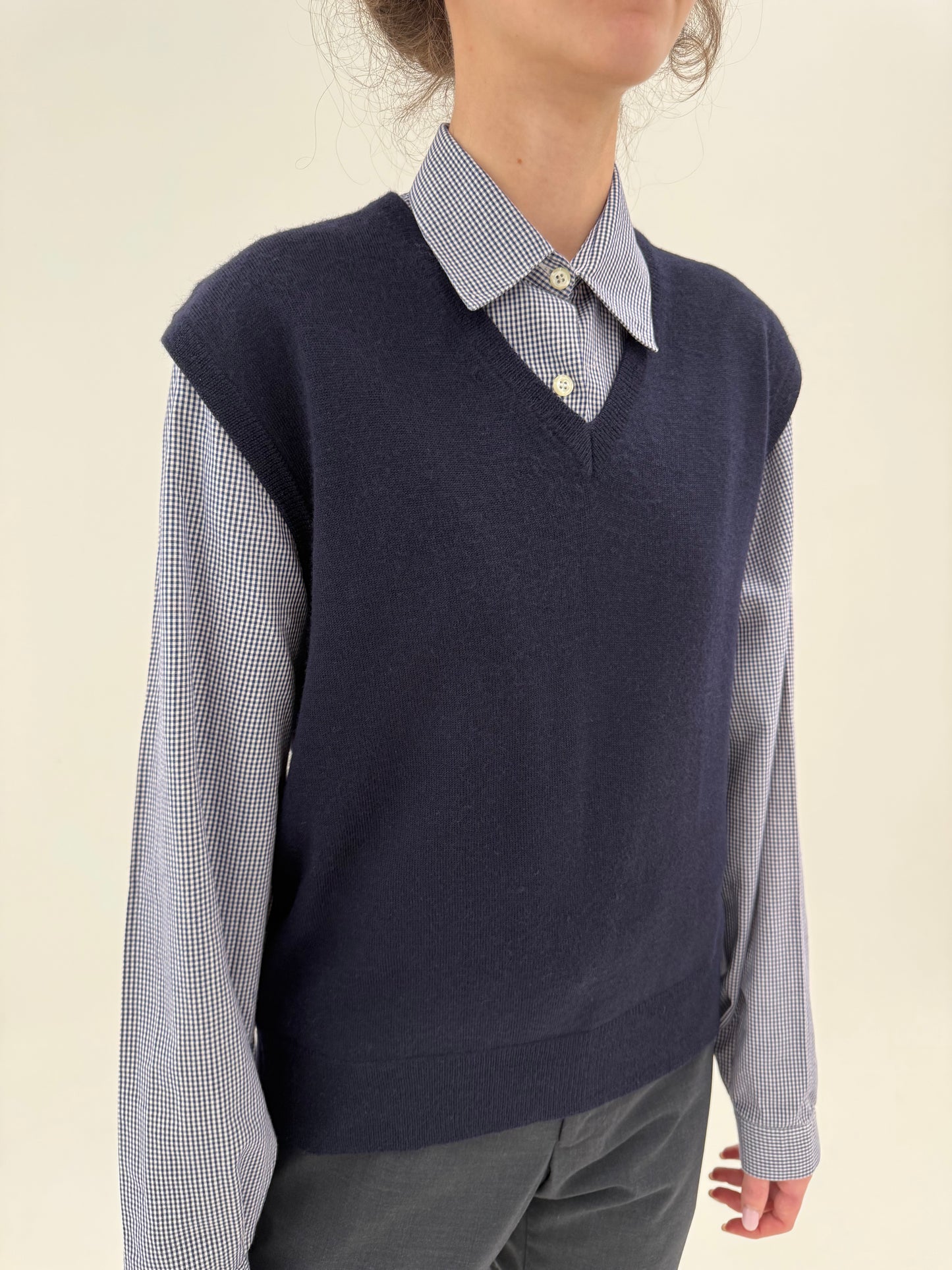 Vestă / top din lana extrafina