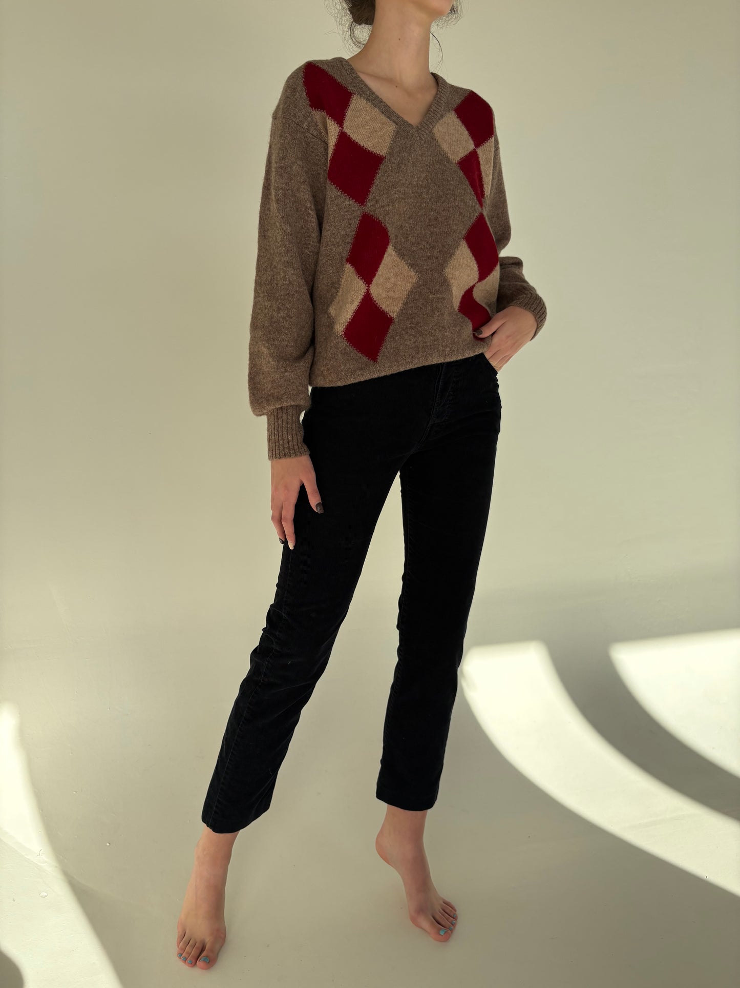 Pantaloni Levi’s negri model 551 din corduroy