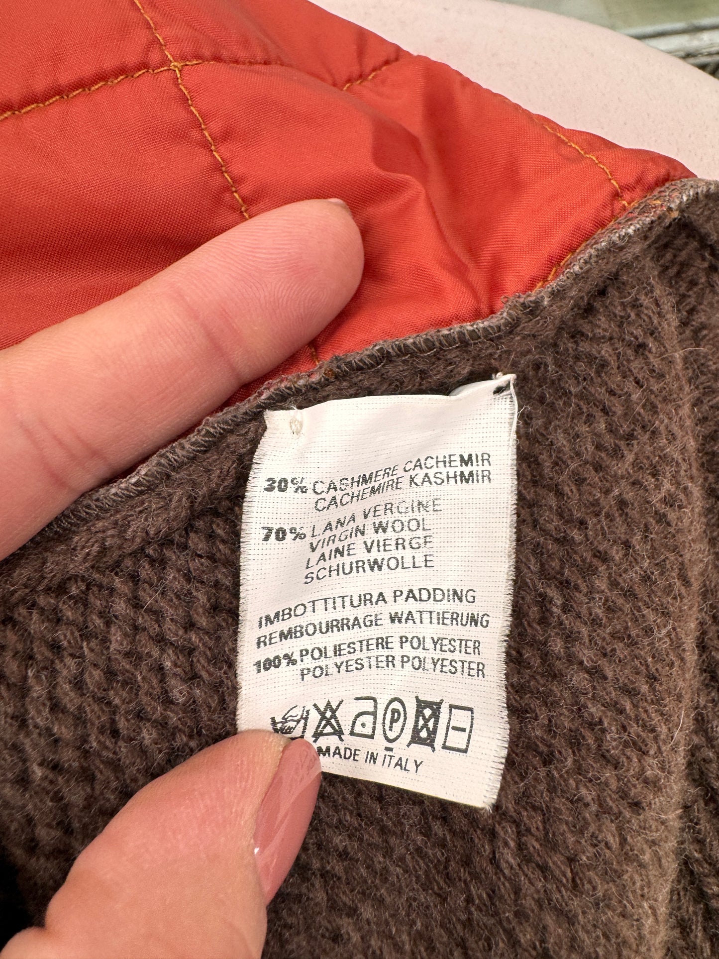 Jacheta de primăvară luxury italiană din lana extrafina și cașmir