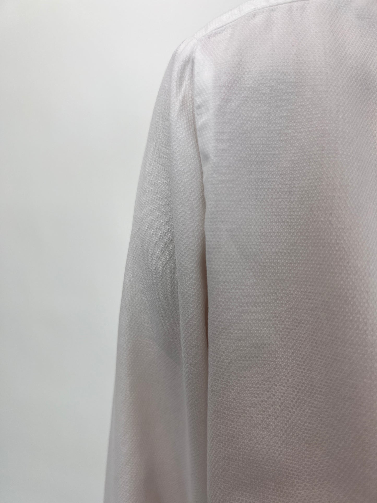 Bluză minimalistă poplin texturat