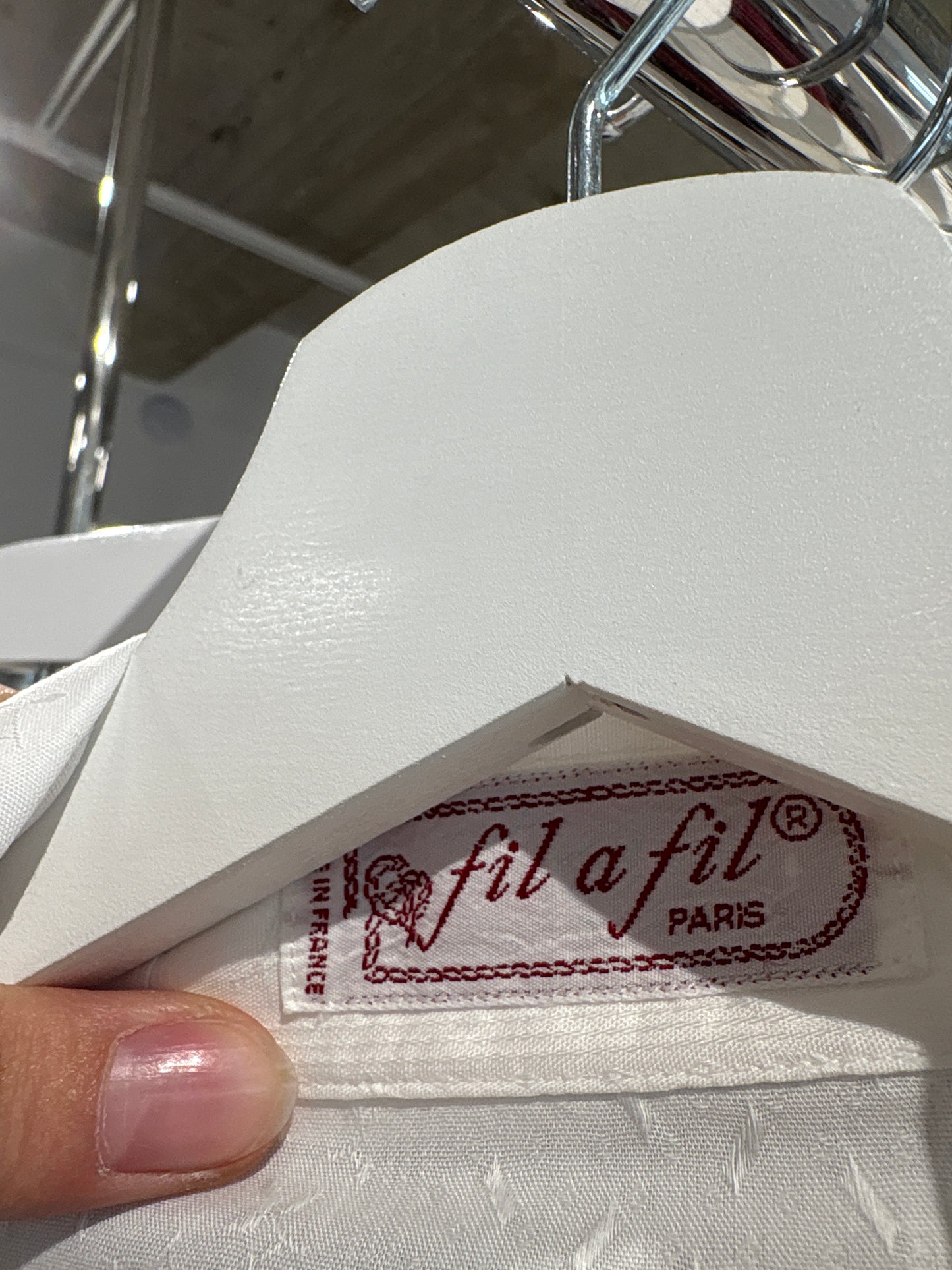 Cămașa vinatge cu funda din jacquard excepțional de bumbac