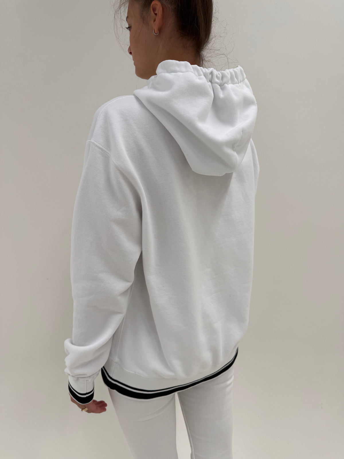 Hanorac Dolce&Gabbana din bumbac gros în croi oversized tall