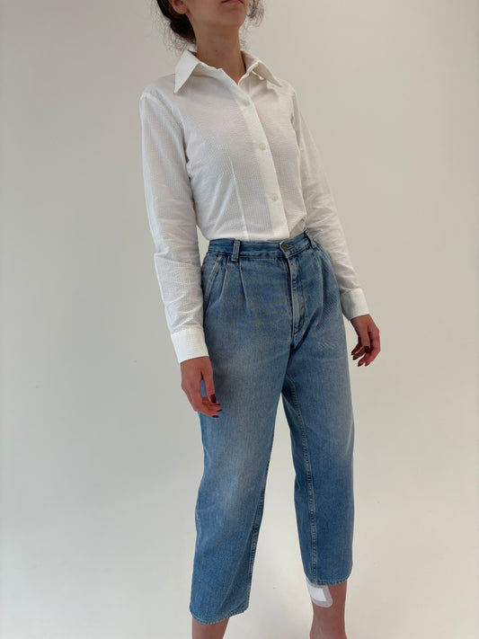 Jeans vintage petite cu pense classic wash