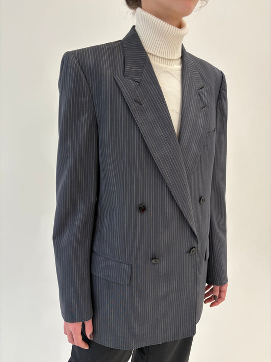 Sacou de brand luxury vintage Louis Feraud cu închidere dublă