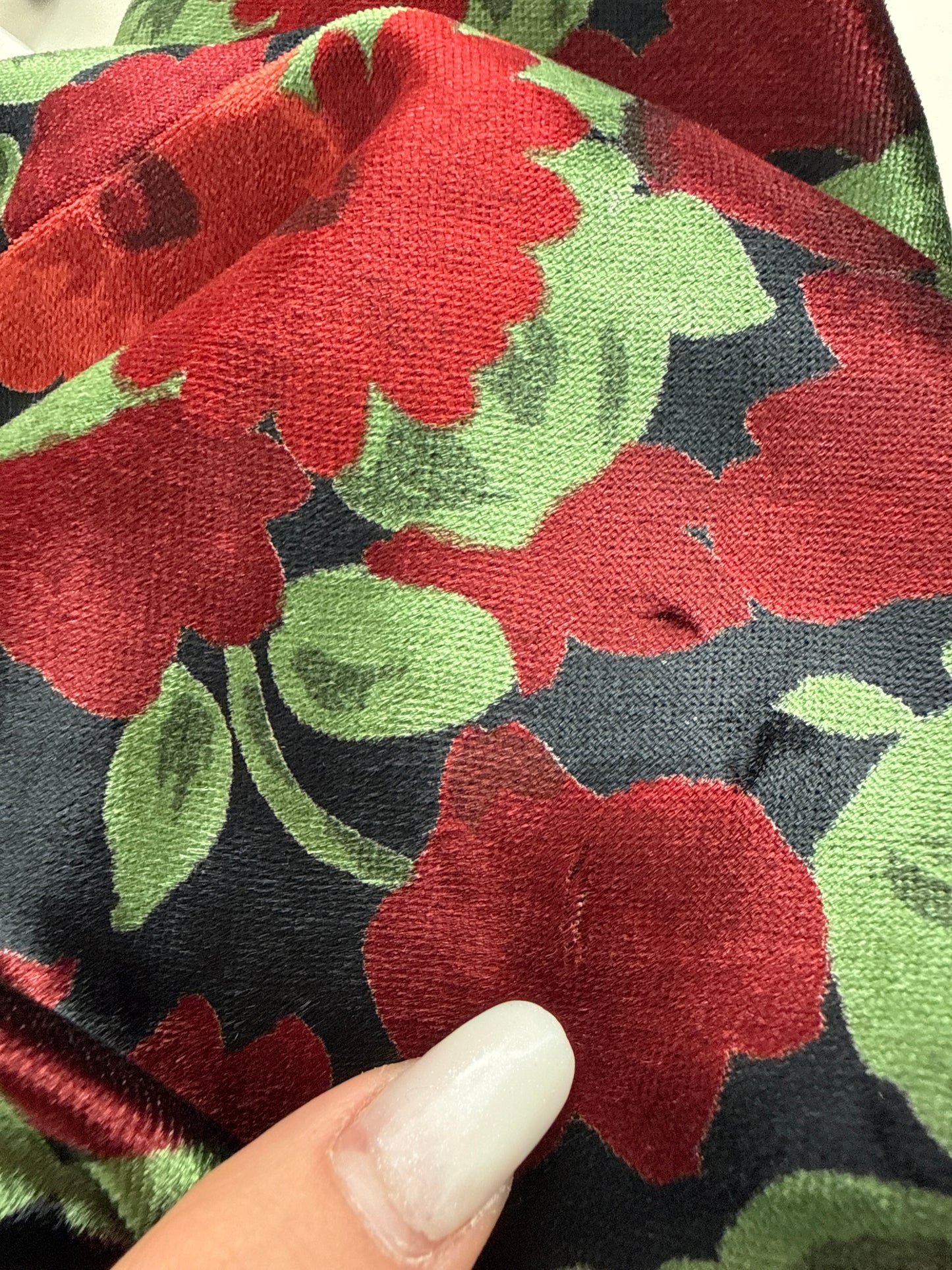 Fustă maxi din catifea excepțională cu mătase naturală și talie ultra înaltă