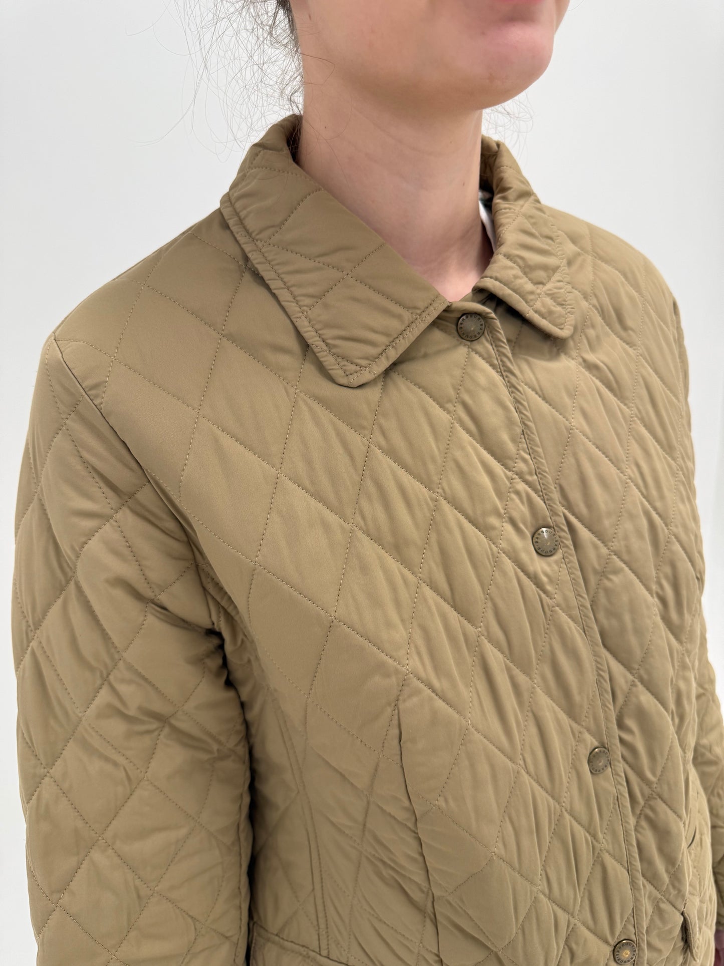 Geacă Barbour camel matlasata de sezon cald