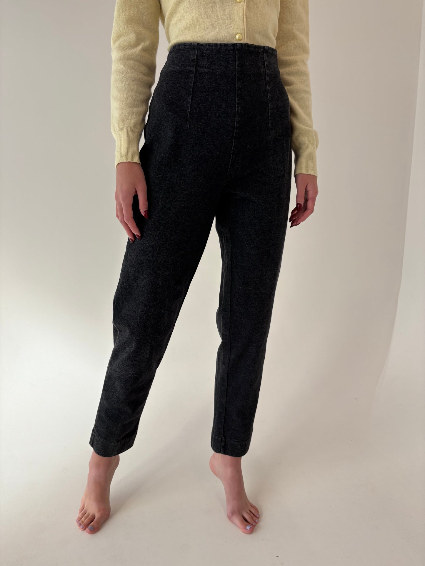 Jeans de brand luxury italian ultra il confort modelator mom fit