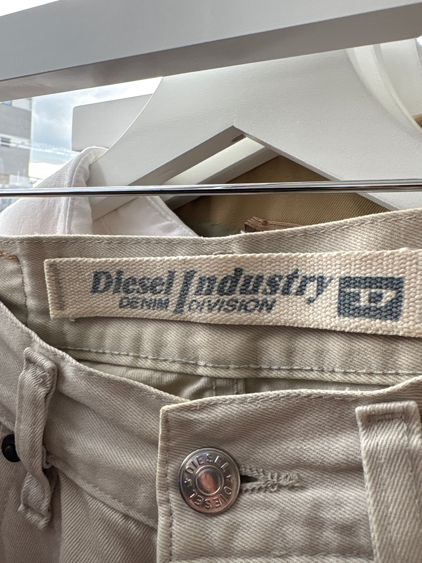 Jeans tall super premium Diesel light nude