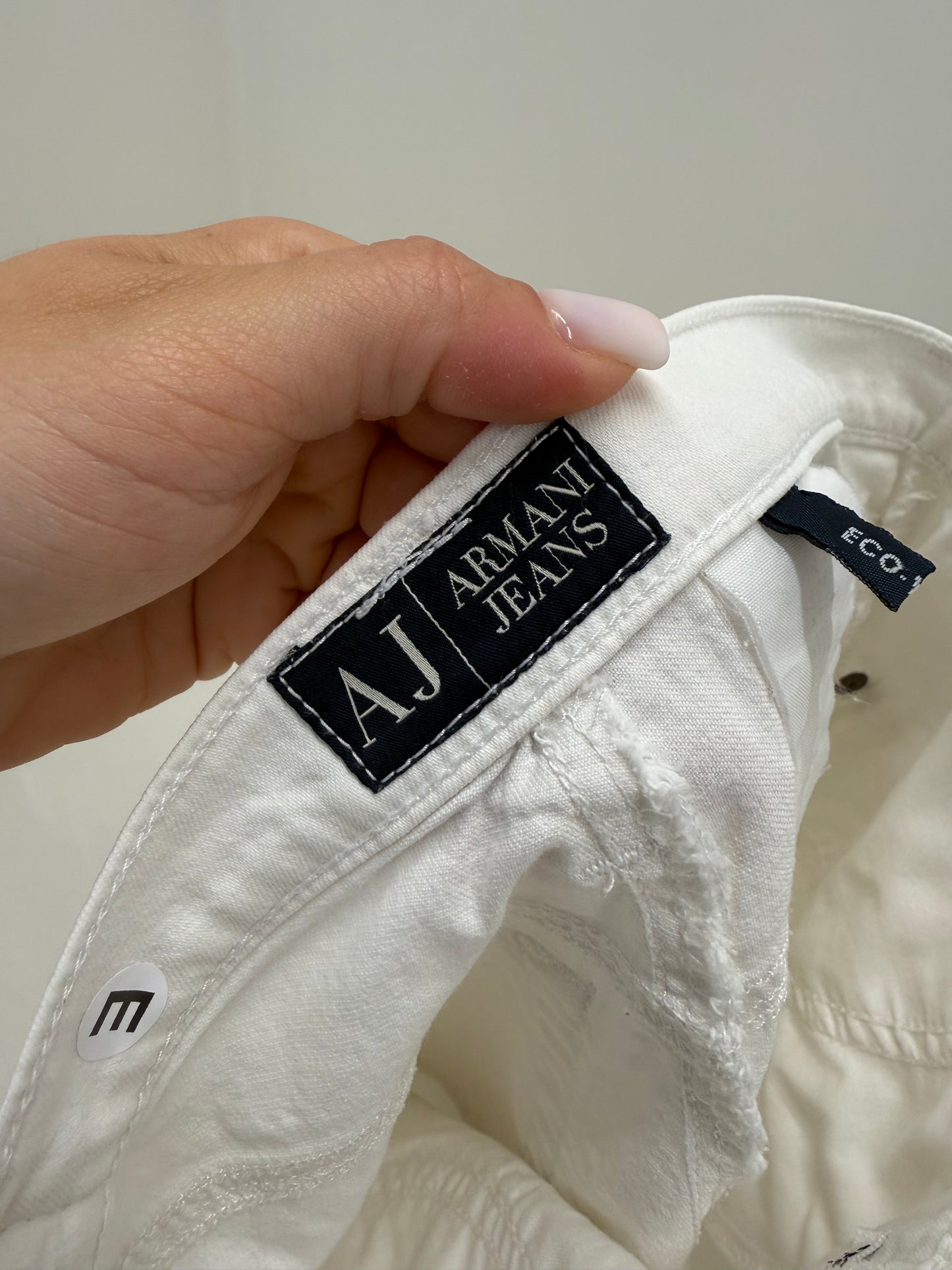 Pantaloni Armani din bumbac ultra confort