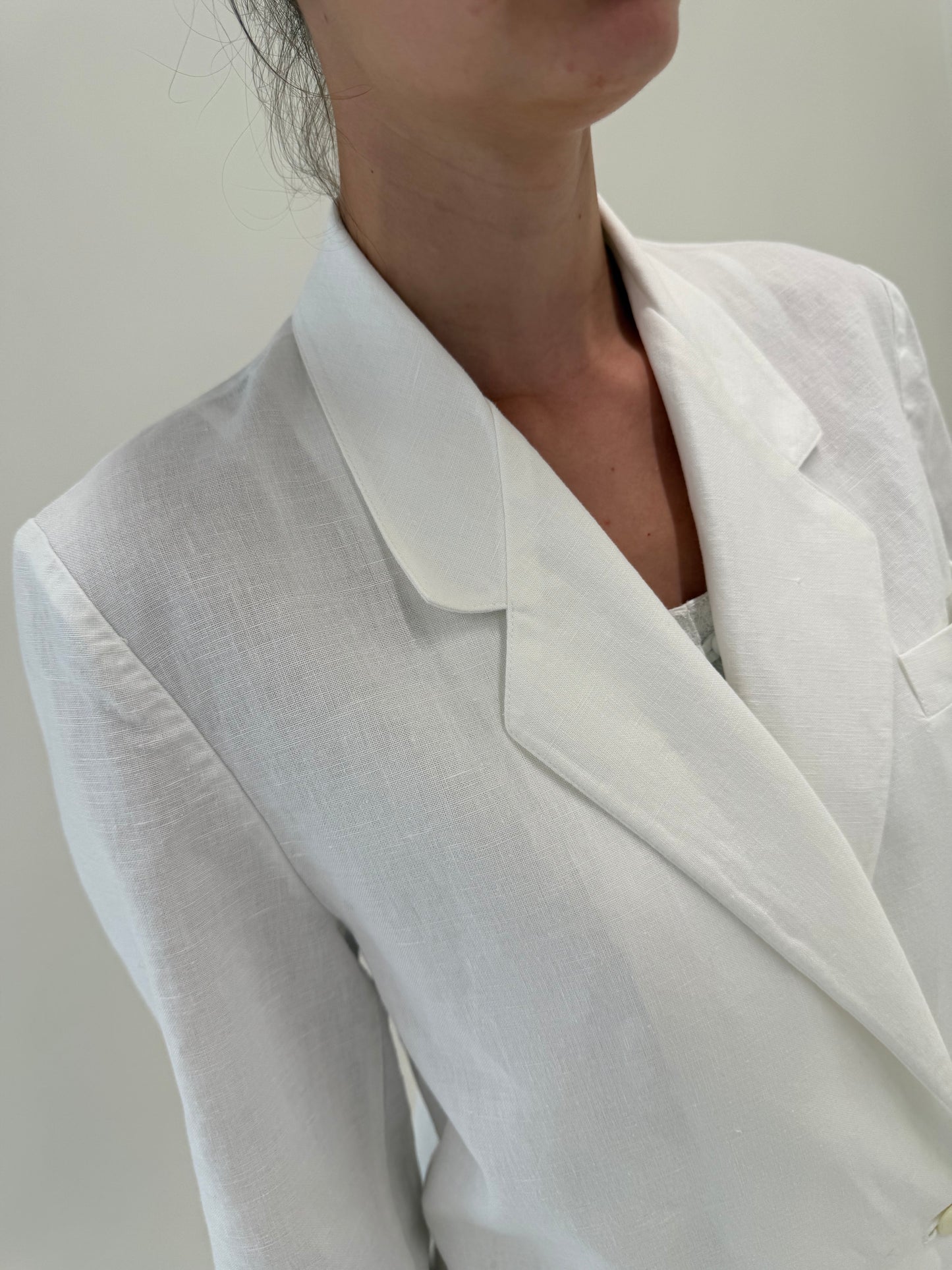 Sacou petite cu închidere dublă din în premium în croi clasic
