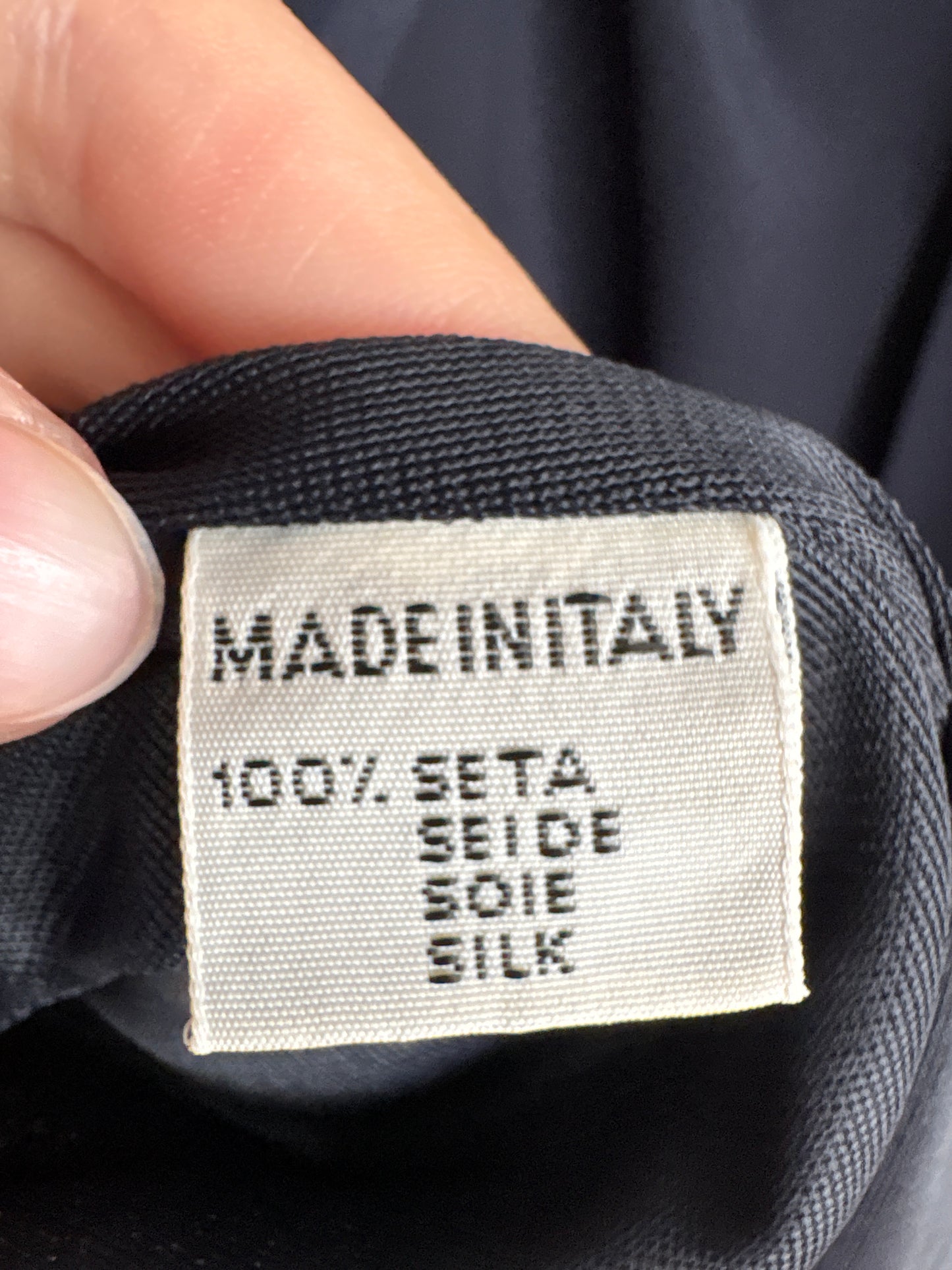 Fustă de brand luxury plus size Marina Rinaldi din mătase naturală