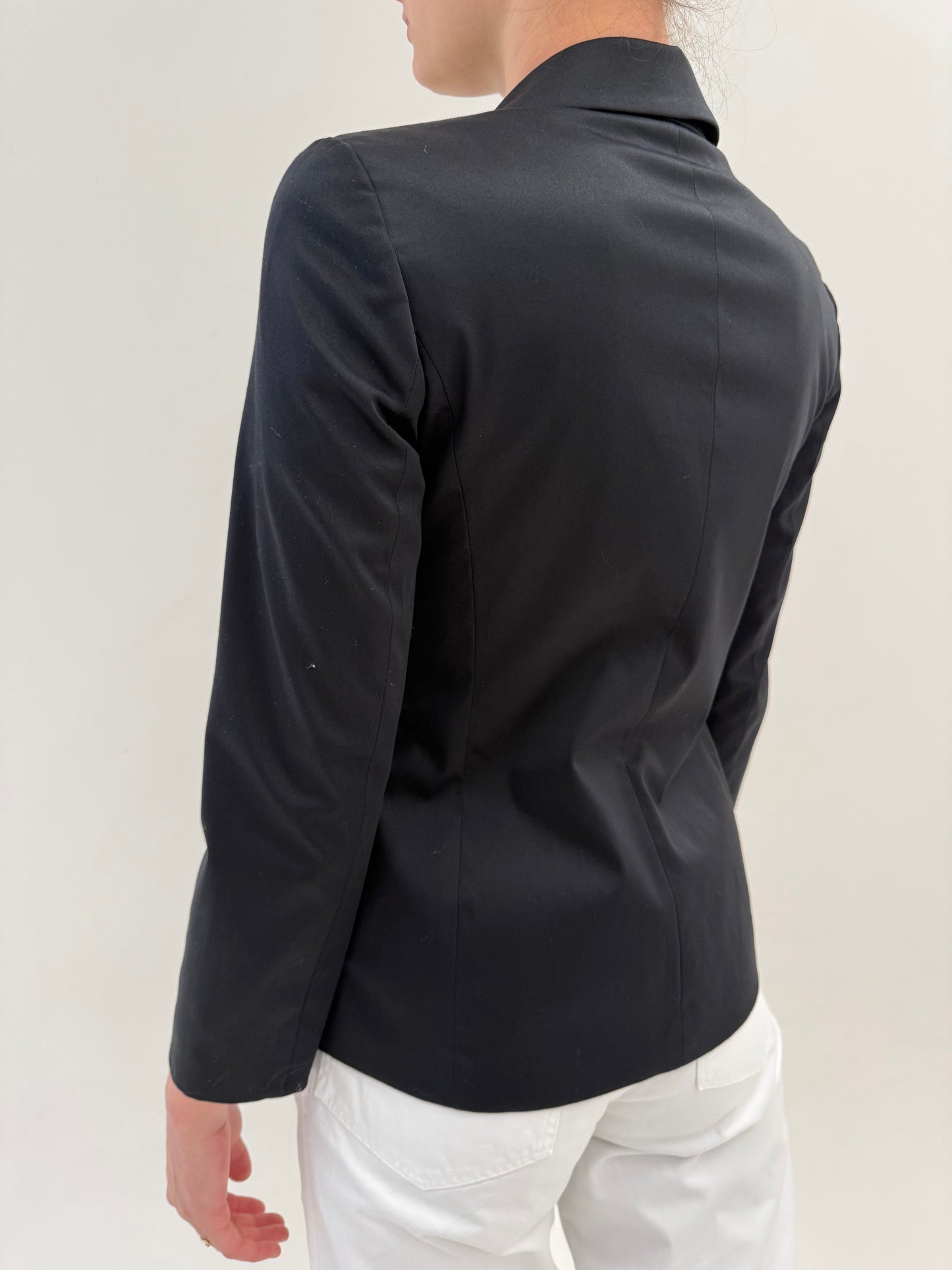 Sacou negru nou de vară cu etichetă Max&Co by Max Mara petite