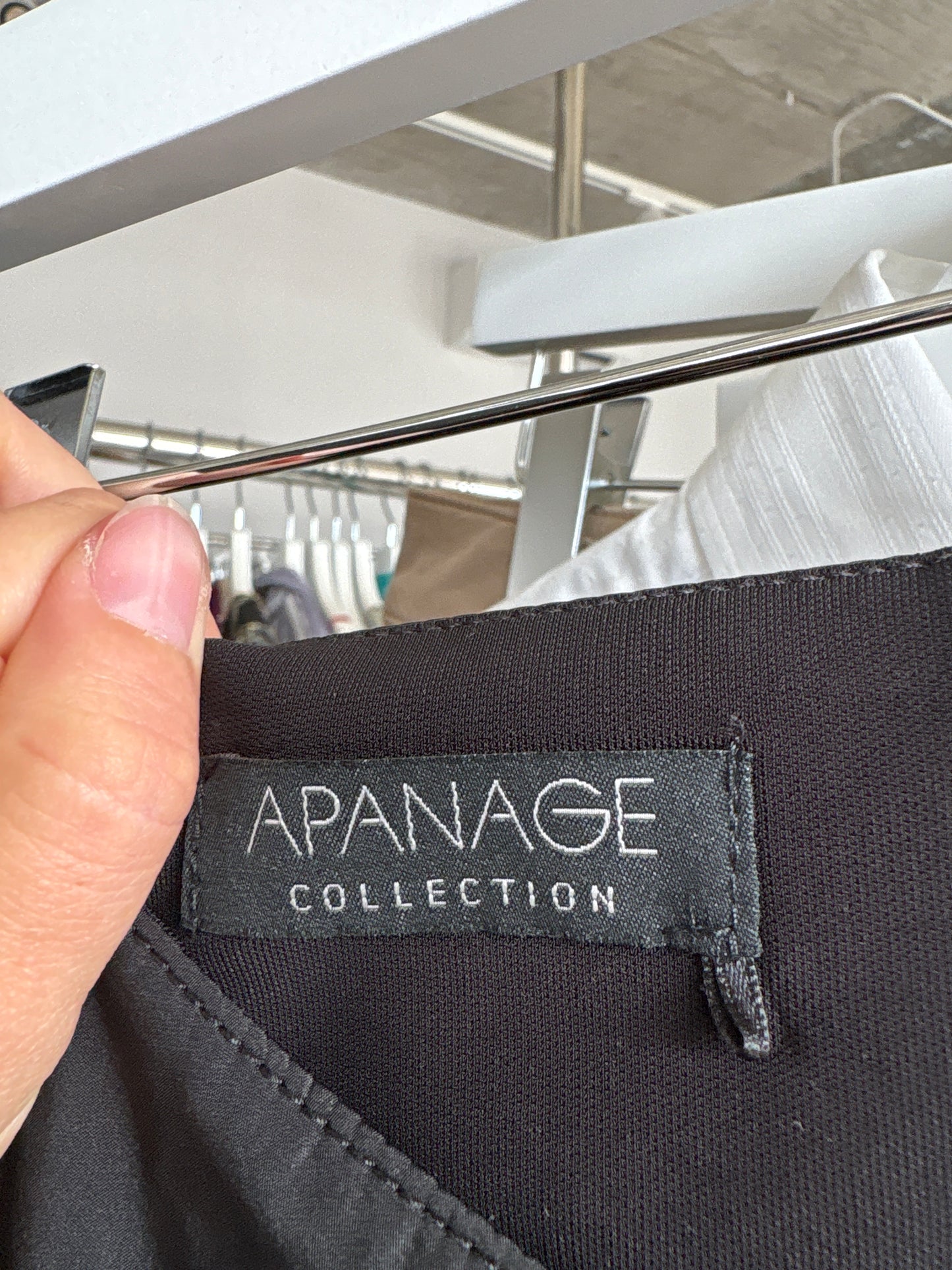 Pantaloni negri palazzo de seară cu brâu satinat și talie ultra înaltă