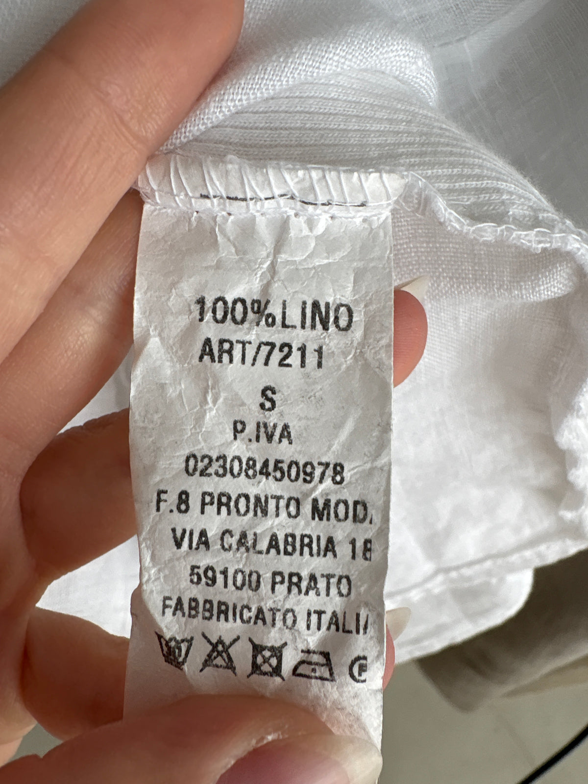 Top italian cambrat din in în croi minimalist ultra confort