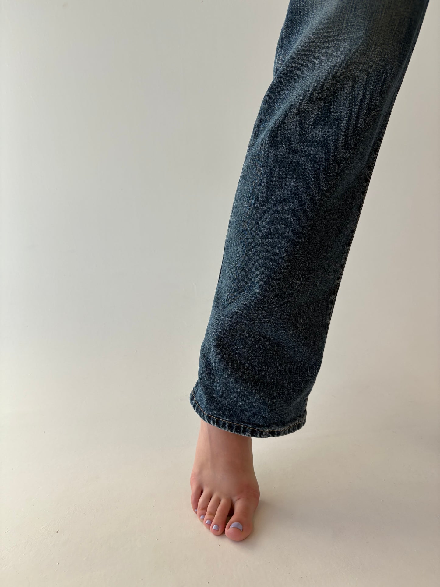Jeans tall Armani dark wash modelator straight leg