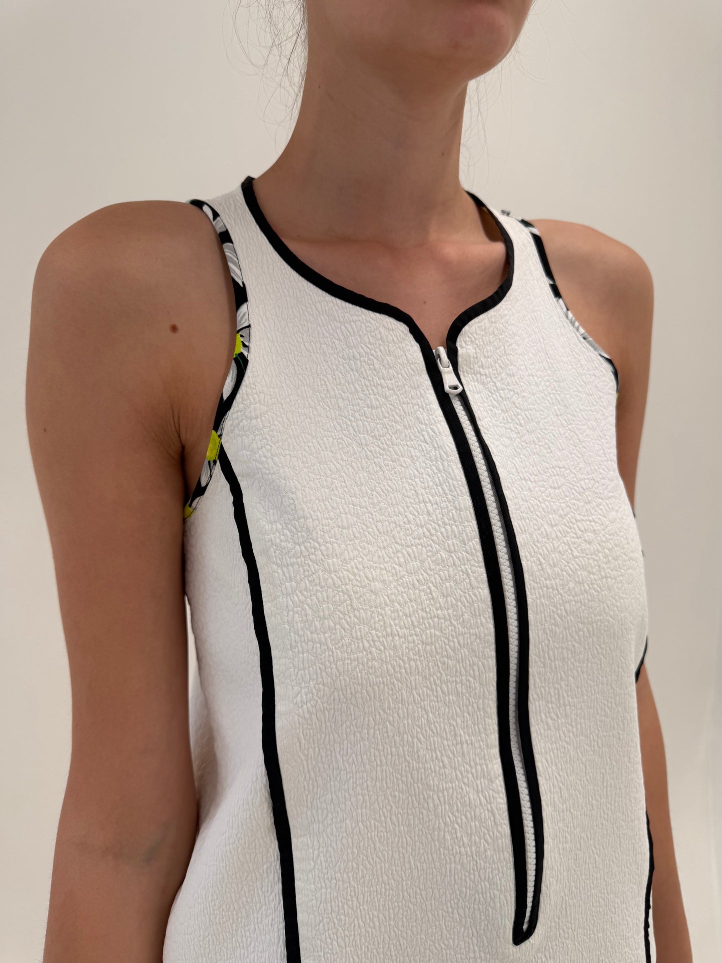 Rochie ultra chic Gama Max Mara cu influențe casual din pânză structurată