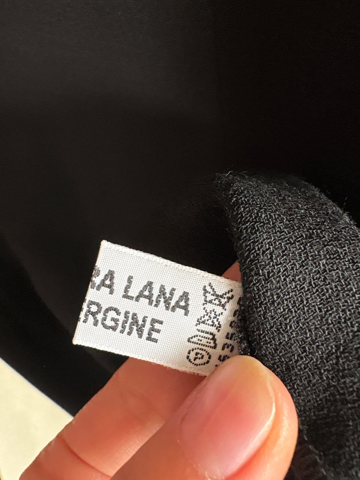 LBD Luisa Spagnoli din lana extrafina și dantelă plină guipure cu funde