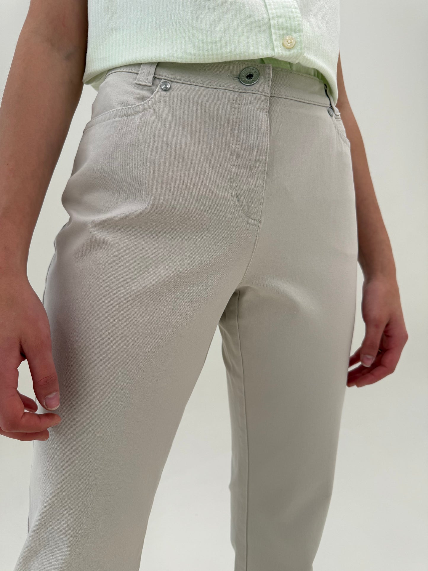 Pantaloni warm gray de vară din bumbac premium ultra confort