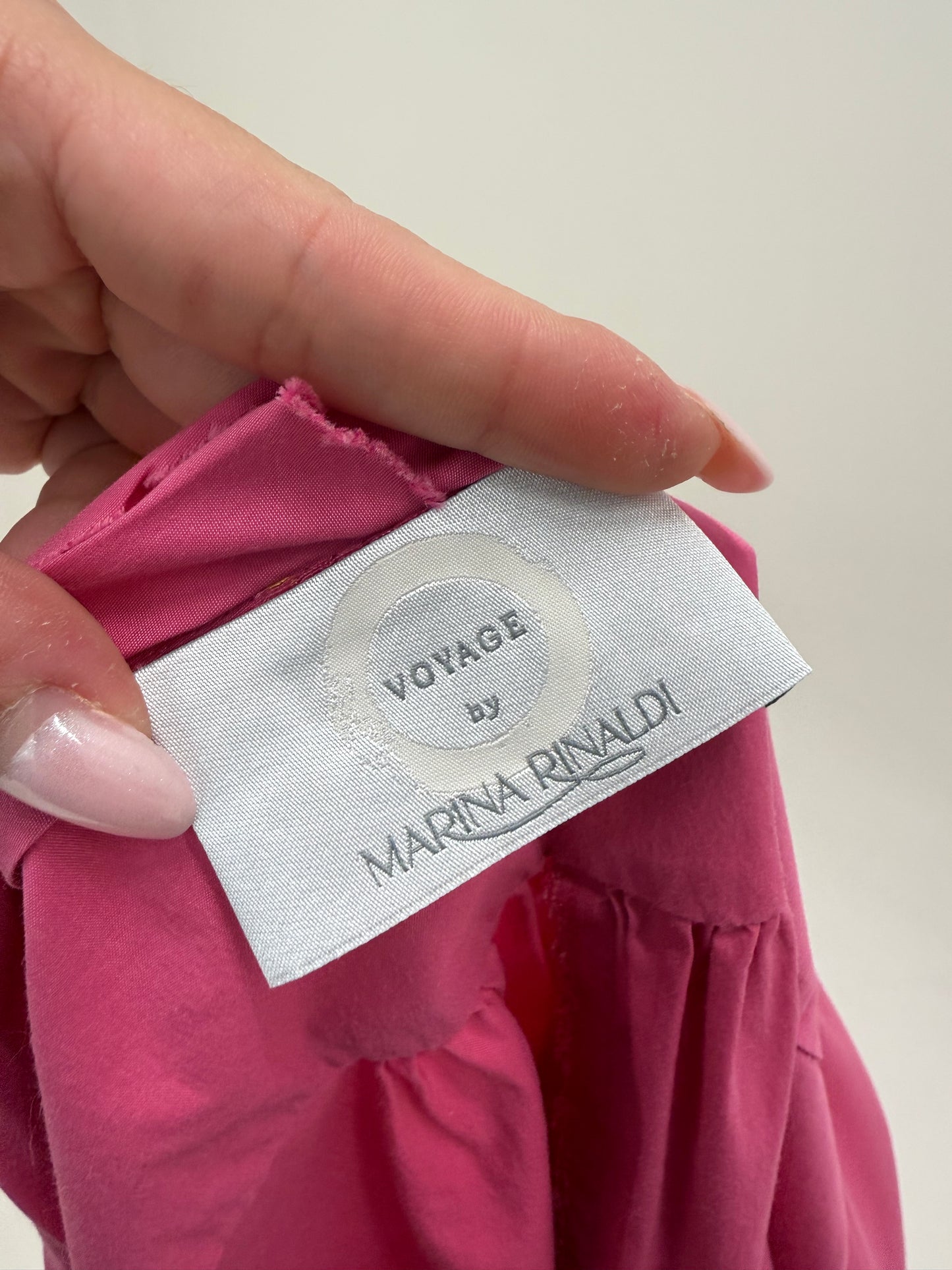 Rochie de brand luxury plus size Marina Rinaldi din poplin excepțional de bumbac