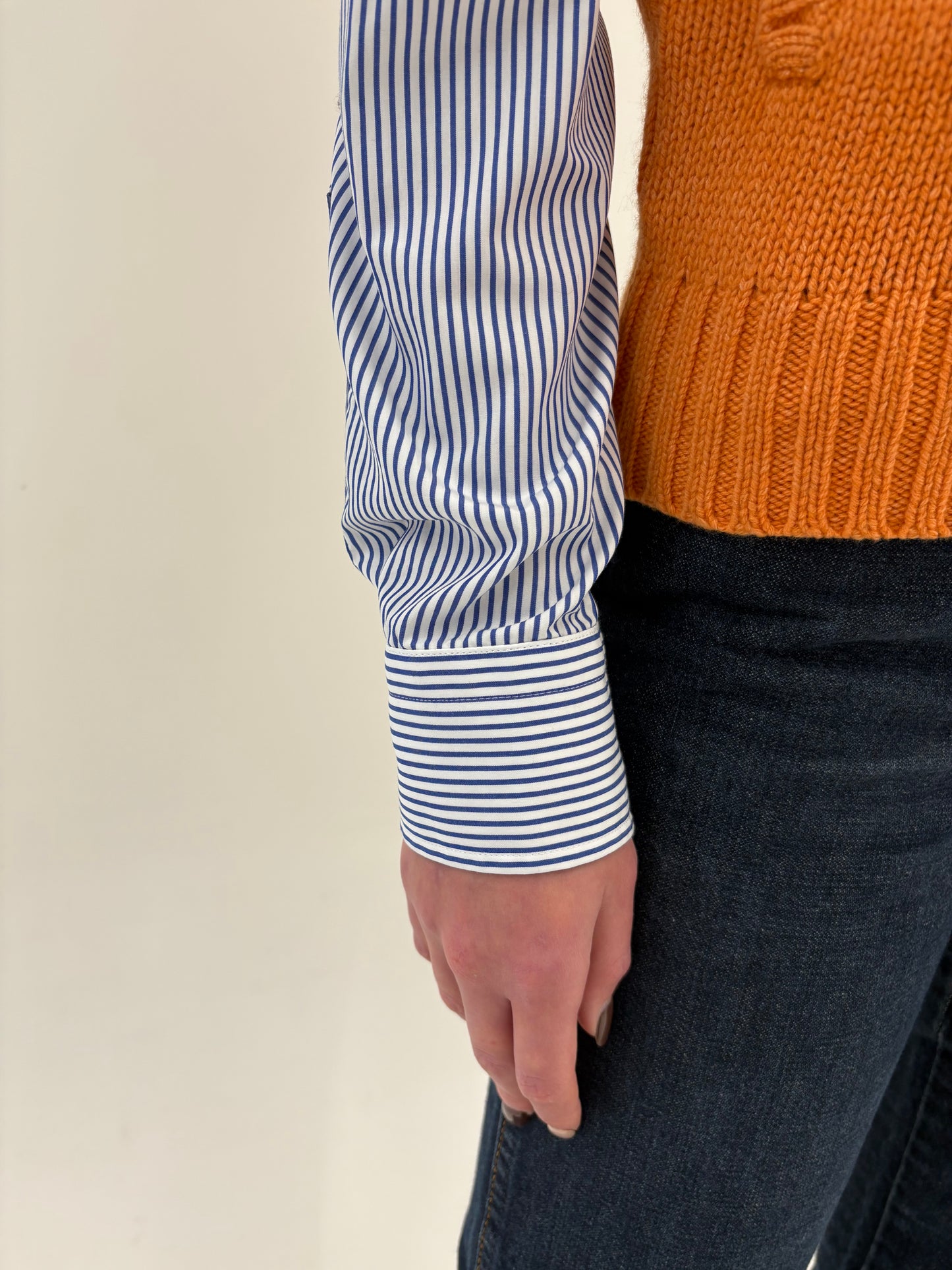 Vestă Max Mara oranj din lana extrafina de gramaj mare