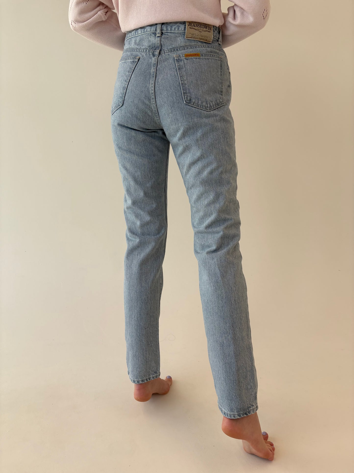 Jeans vinatge premium tall cu talie ultra înaltă plin cu ținuta