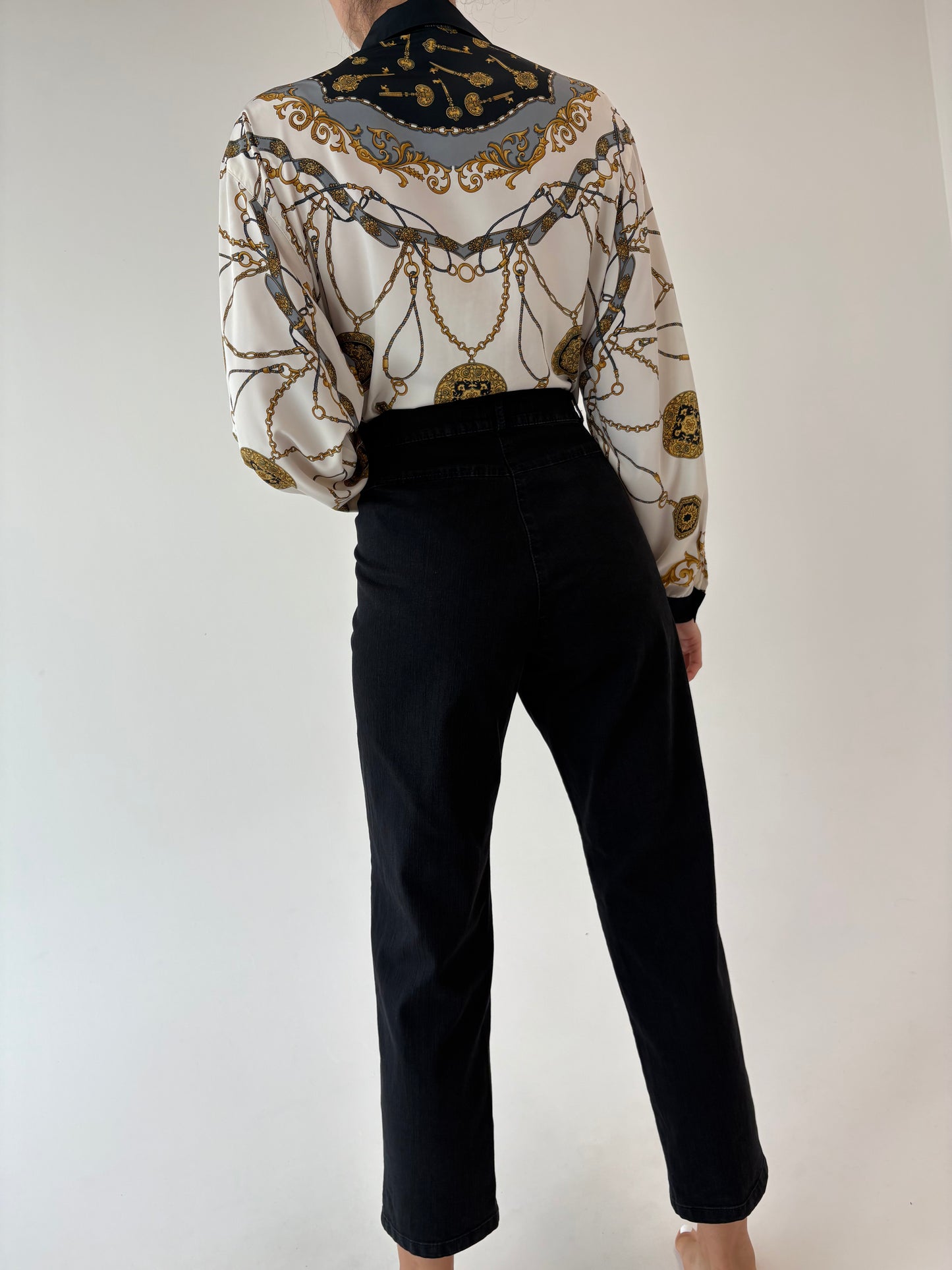 Jeans vintage petite ultra confort modelatori negru