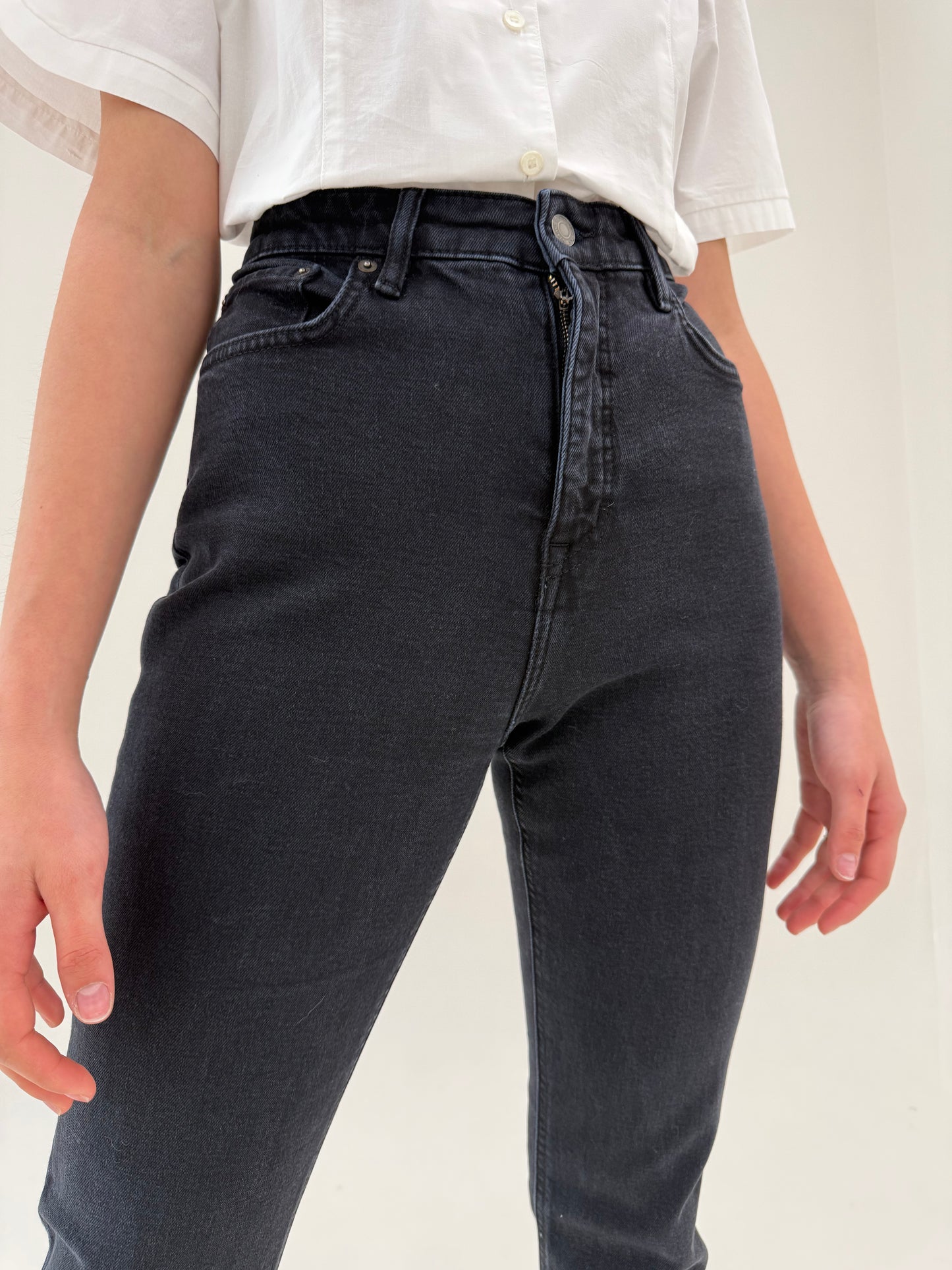 Jeans tall Ralph Lauren evazați modelatori dark wash