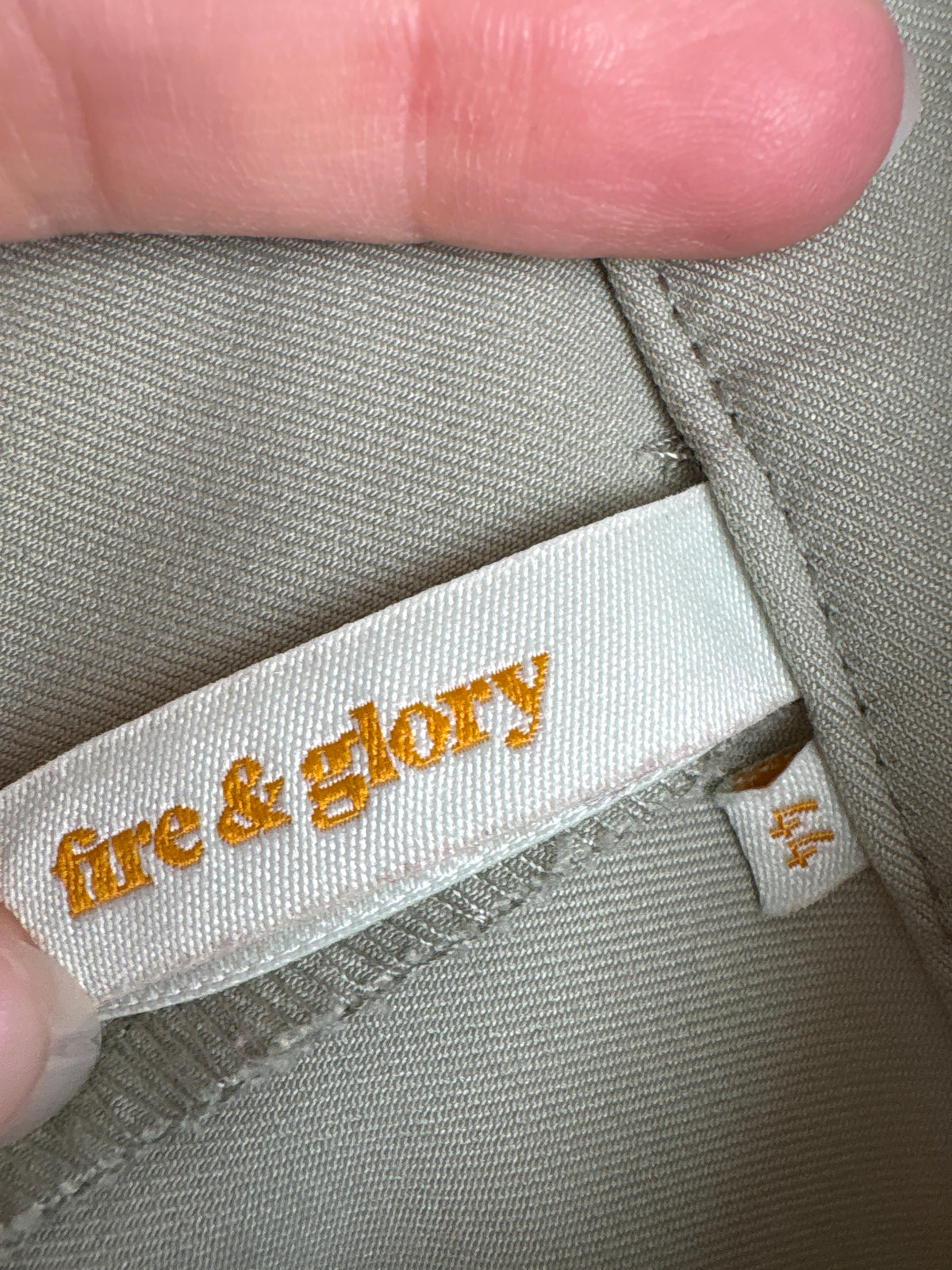 Pantaloni petite light green din twill gros ultra confort de toamnă cu talie înaltă