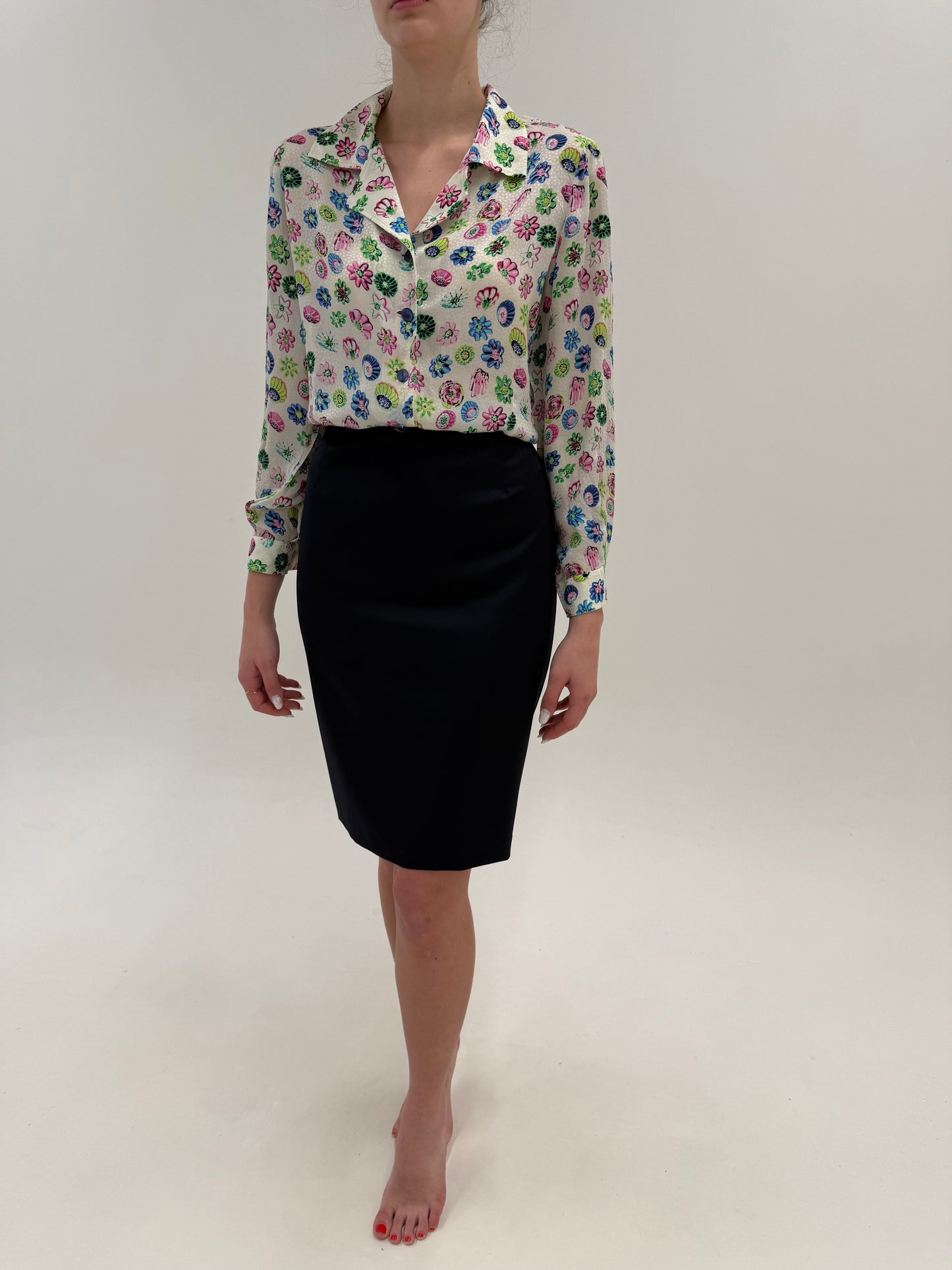 Fustă Escada neagră creion