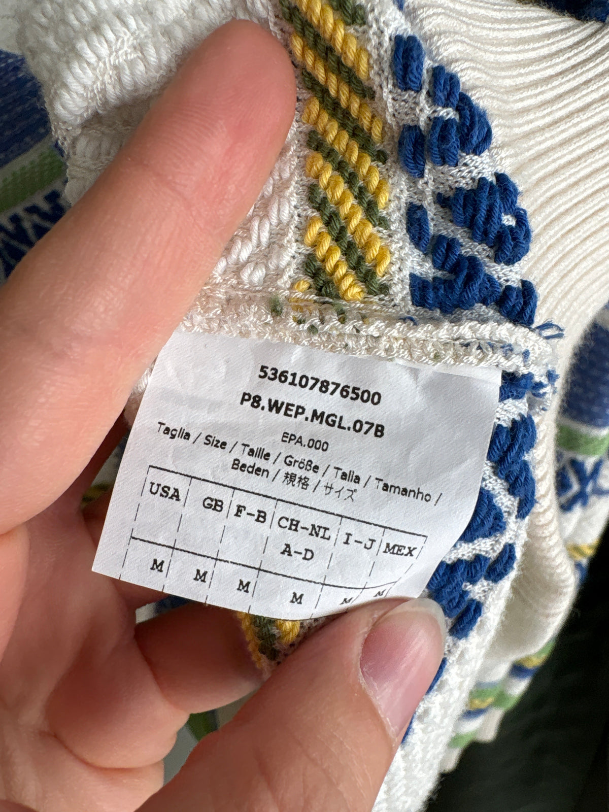 Pulover Max Mara de gramaj mare în culori superbe și dungi texturate