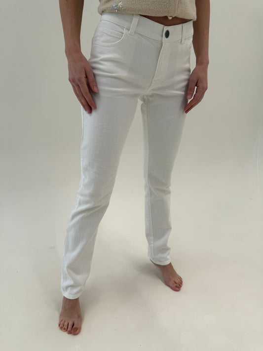 Jeans Gucci modelatori în croi super revenit în trend și lungime Capri