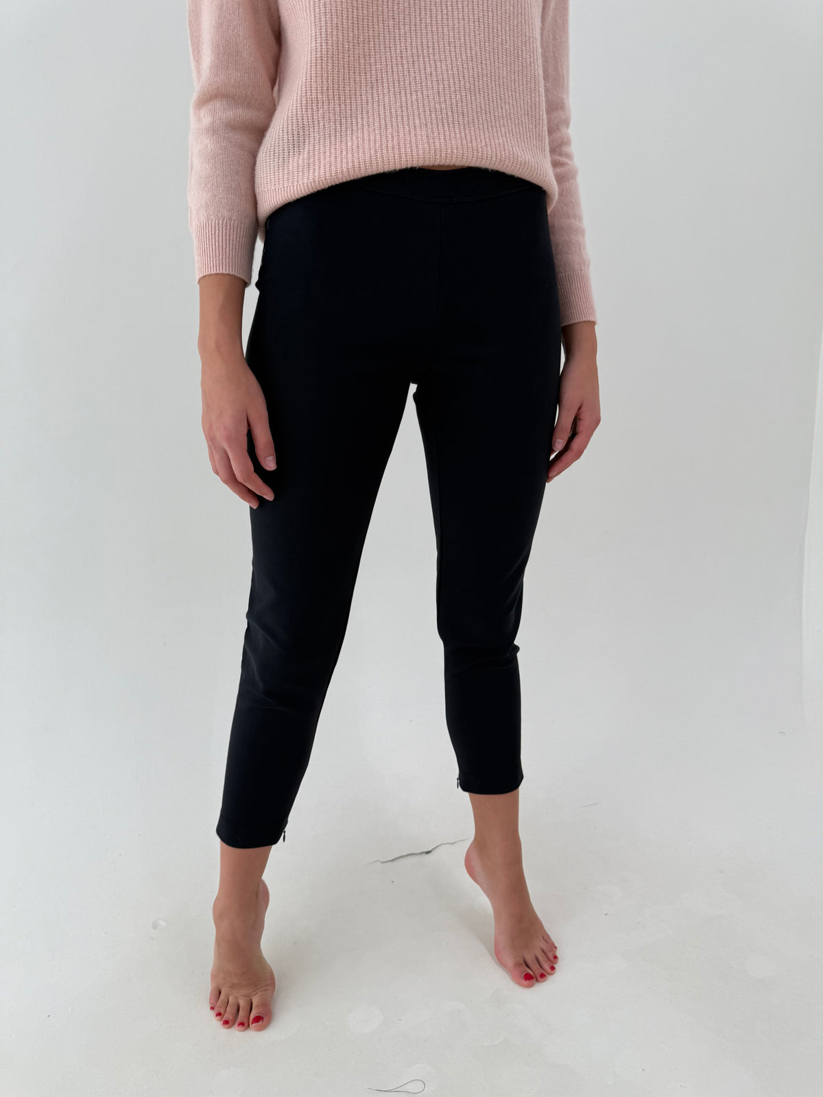 Pantaloni Max Mara petite negri business to leisure ultra confort