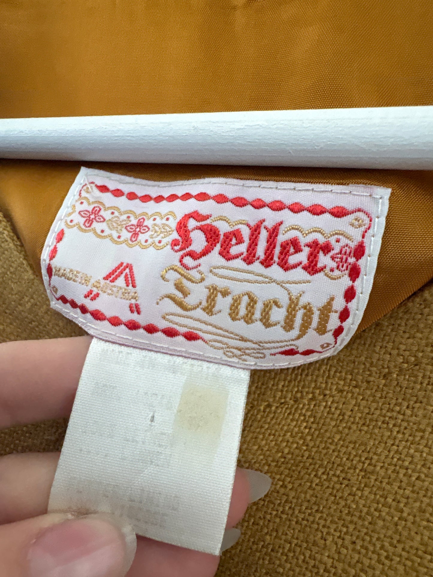 Sacou vintage din pânză de in în croi retro modern mustard yellow