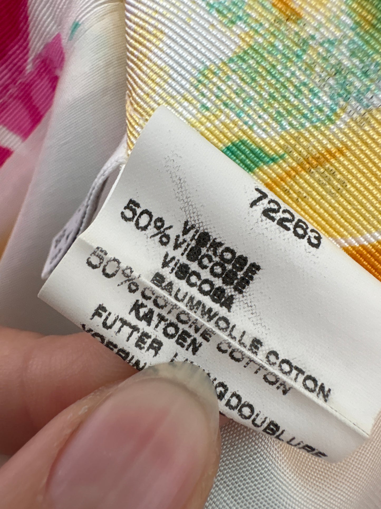 Set vinatge excepțional cu print floral în culori superbe și sacou cambrat din faille