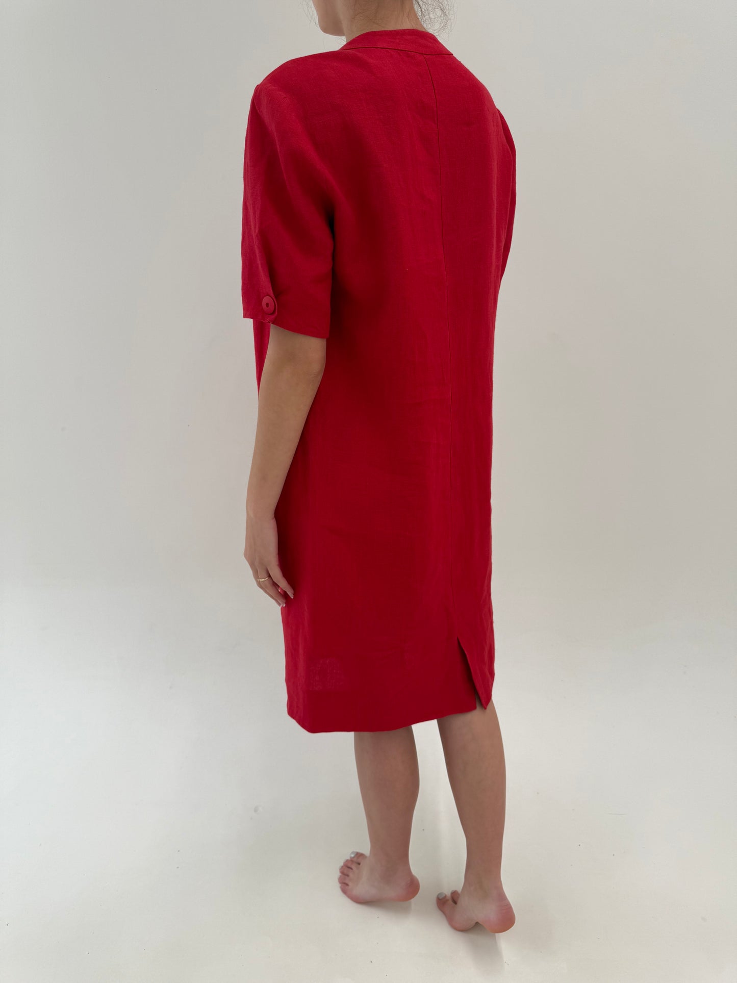 Rochie de brand luxury italian Liola din in excepțional în croi lejer